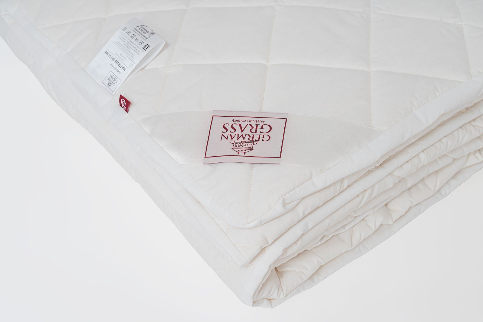 Наматрасник MATTRESS COTTONWASH GRASS легкий с юбкой 140x200x40 вид 7