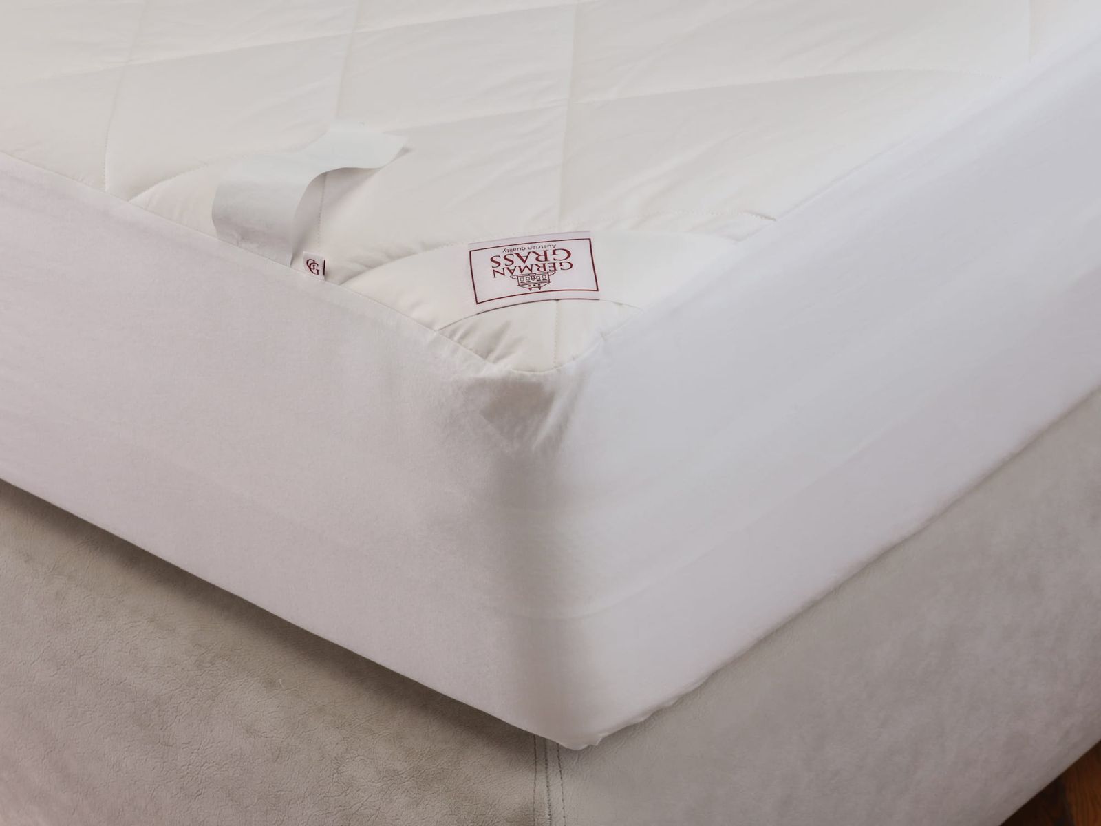 Наматрасник MATTRESS COTTONWASH GRASS легкий с юбкой 140x200x40 вид 4