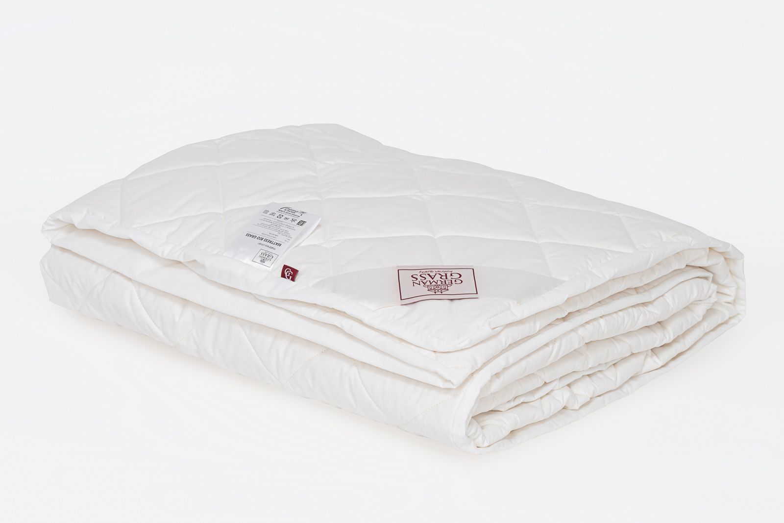 Наматрасник MATTRESS COTTONWASH GRASS легкий с юбкой 140x200x40 вид 6