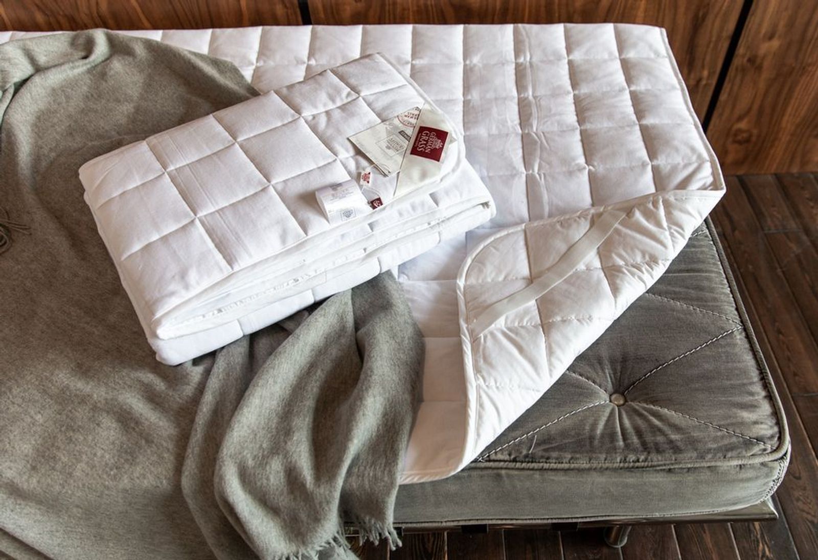 Наматрасник MATTRESS 4 SEASONS GRASS всесезонный 180x200 вид 1