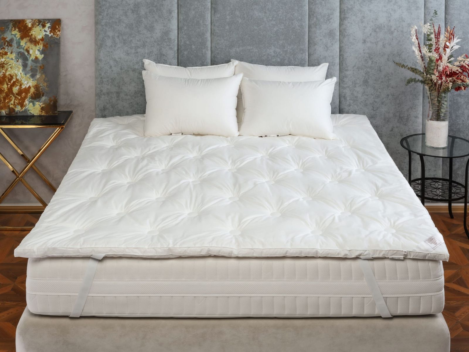 Наматрасник - топпер TOPPER SILK GRASS всесезонный 160x200 вид 2