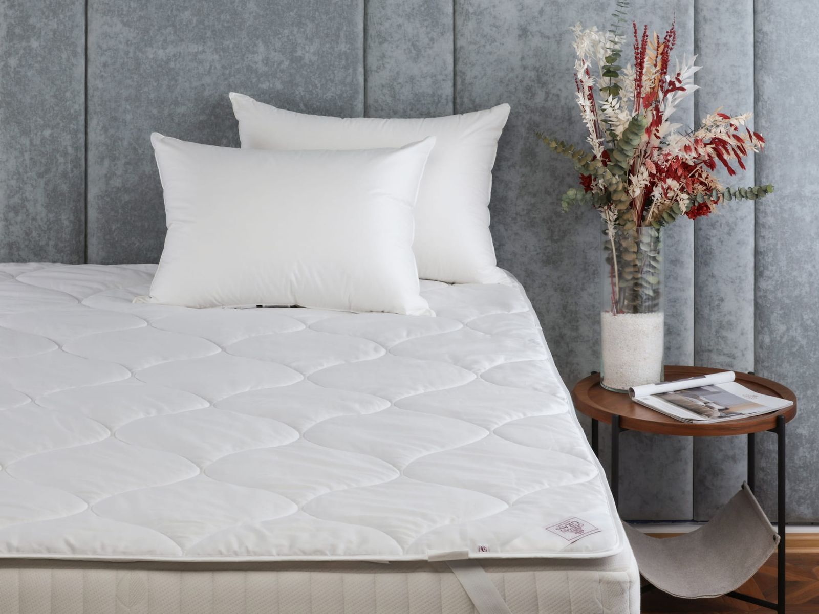 Наматрасник MATTRESS CAMEL WOOL GRASS всесезонный 180x200 вид 3