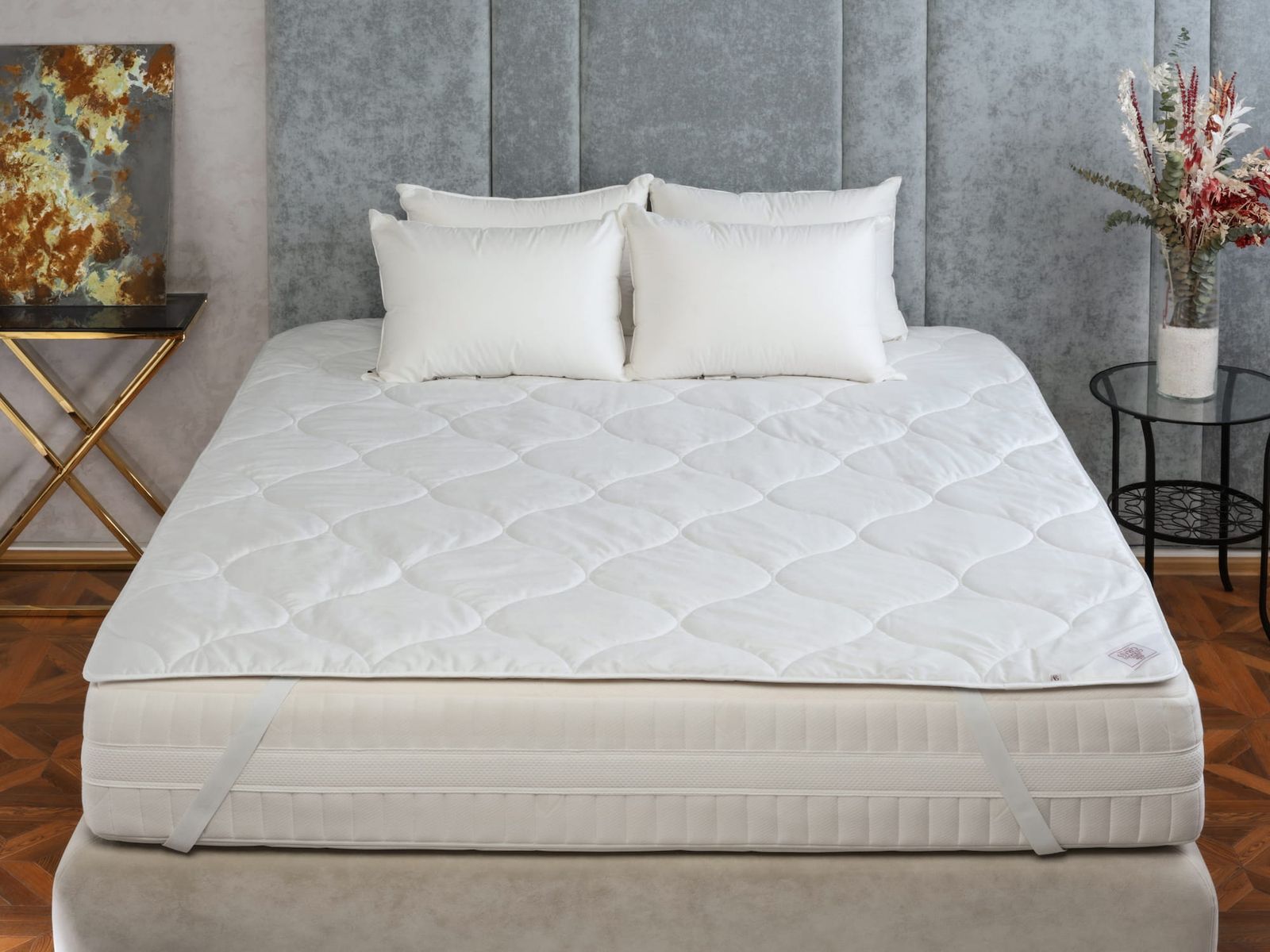 Наматрасник MATTRESS CAMEL WOOL GRASS всесезонный 180x200 вид 2