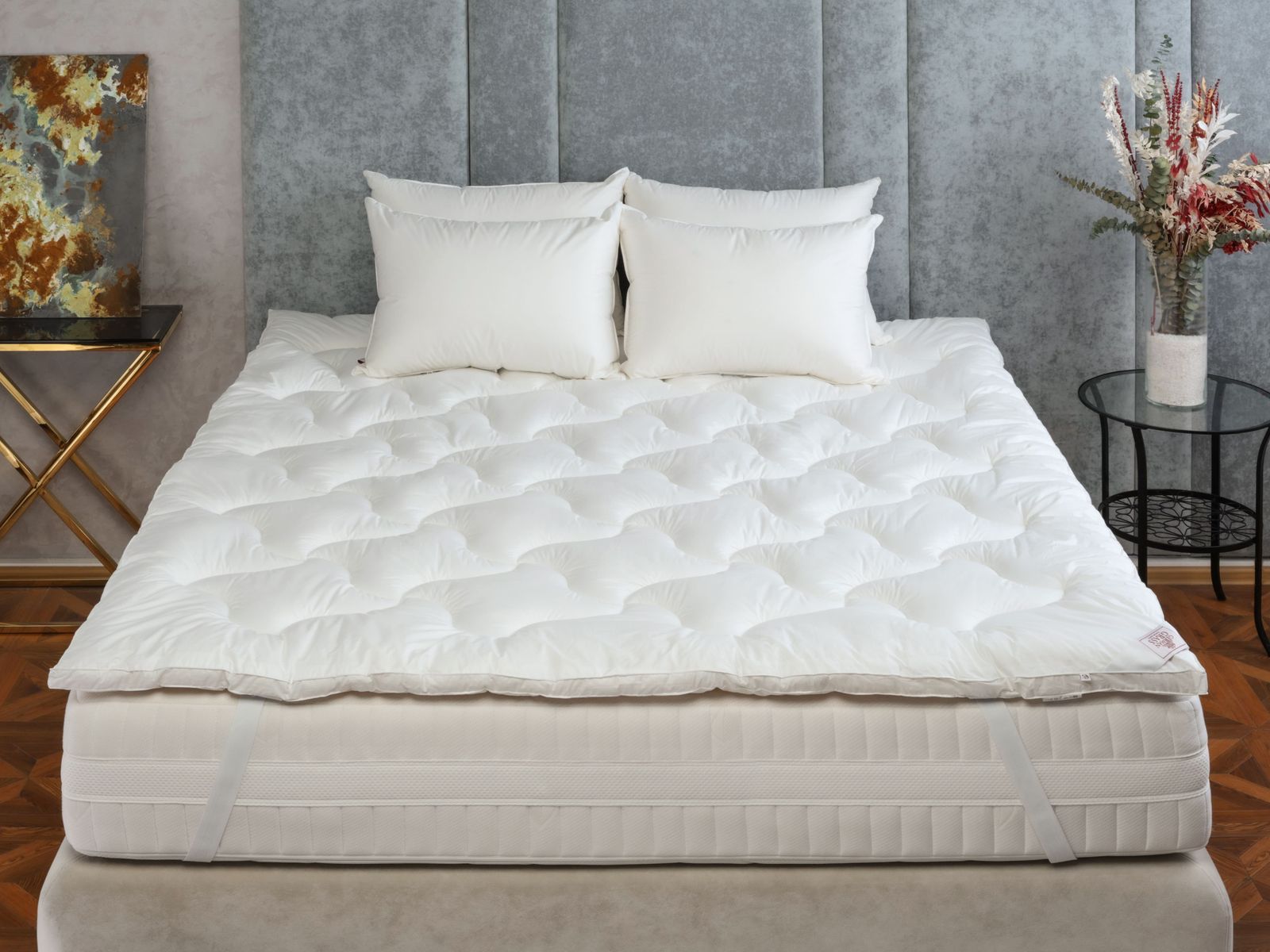 Наматрасник - топпер TOPPER TENCEL GRASS всесезонный 200x200 вид 2