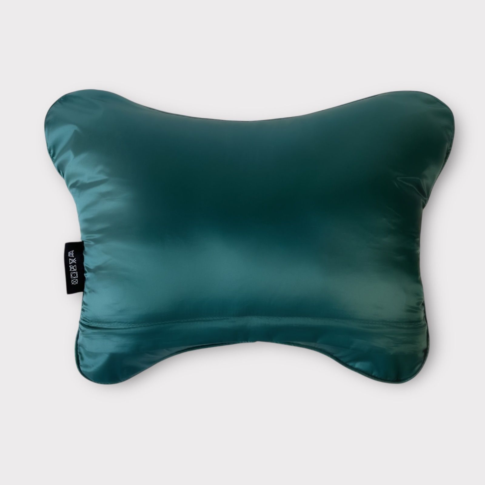 Дорожный плед-пончо пуховый Travel Cape Plaid Grass Aqua 130x170 вид 6