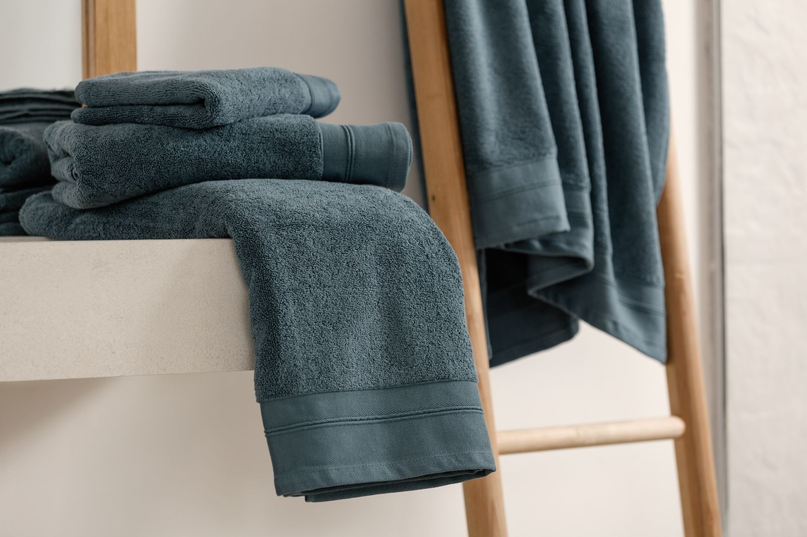 Комплект полотенец махровых Ocean Balance Grass 40х70,70х140 (2шт)