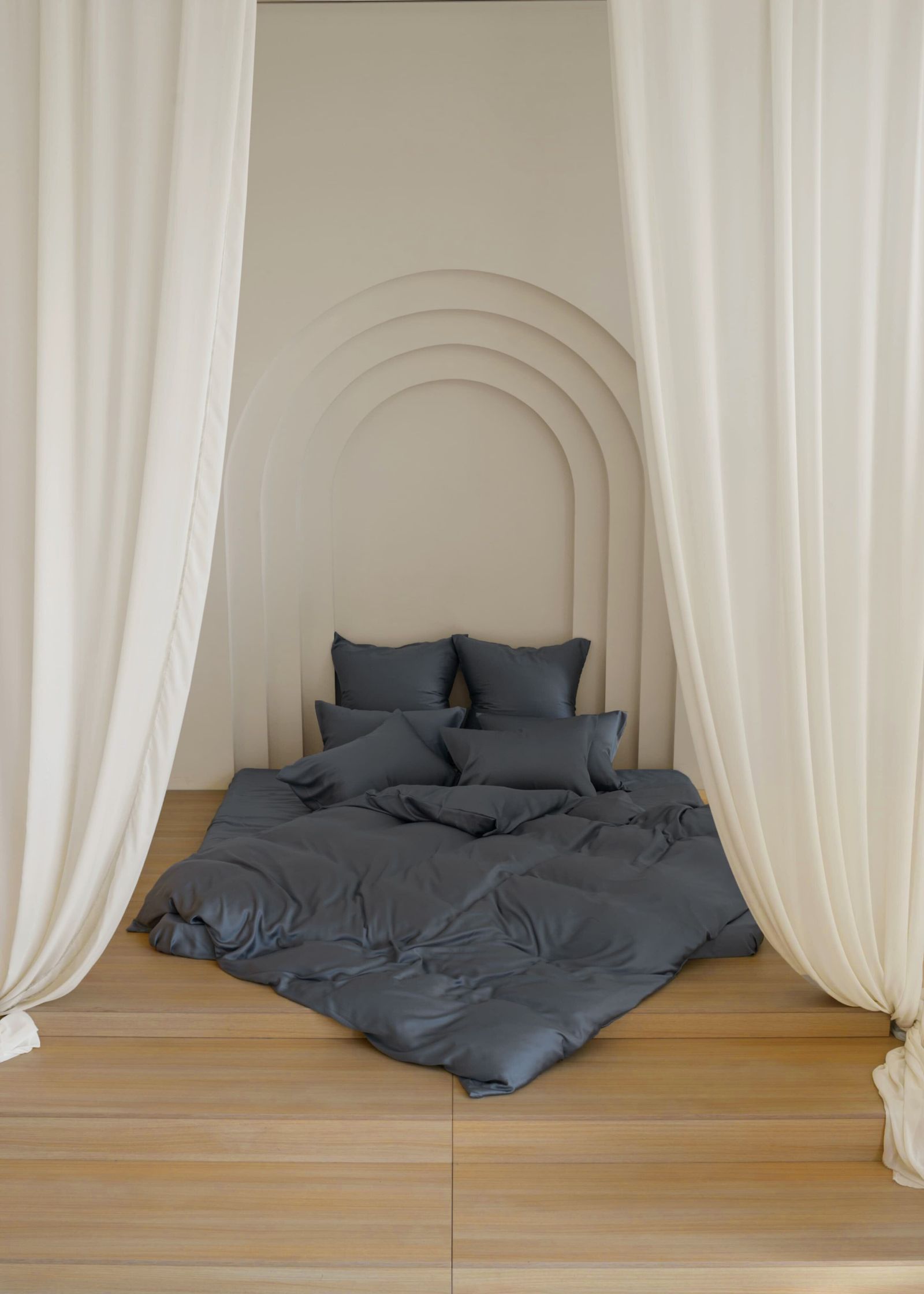 Постельное белье Grey Brilliant Grass Евро вид 2