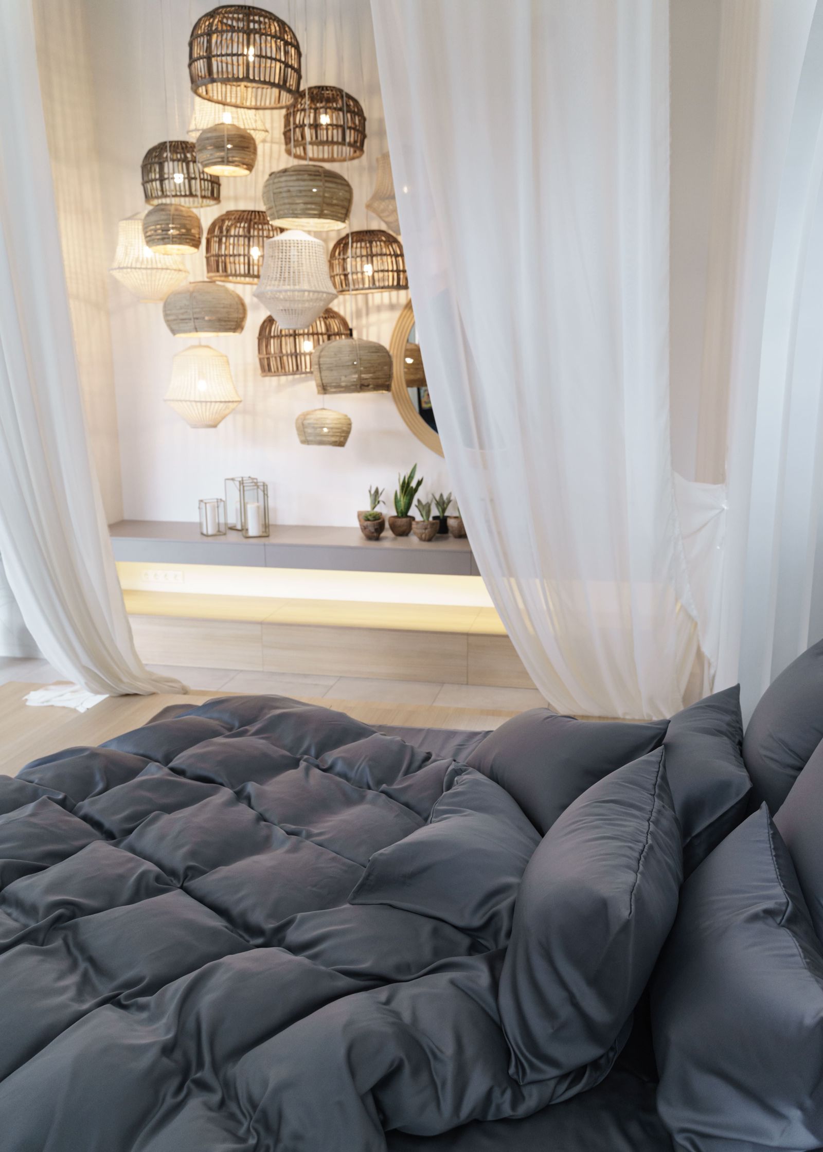 Постельное белье Grey Brilliant Grass Евро вид 3