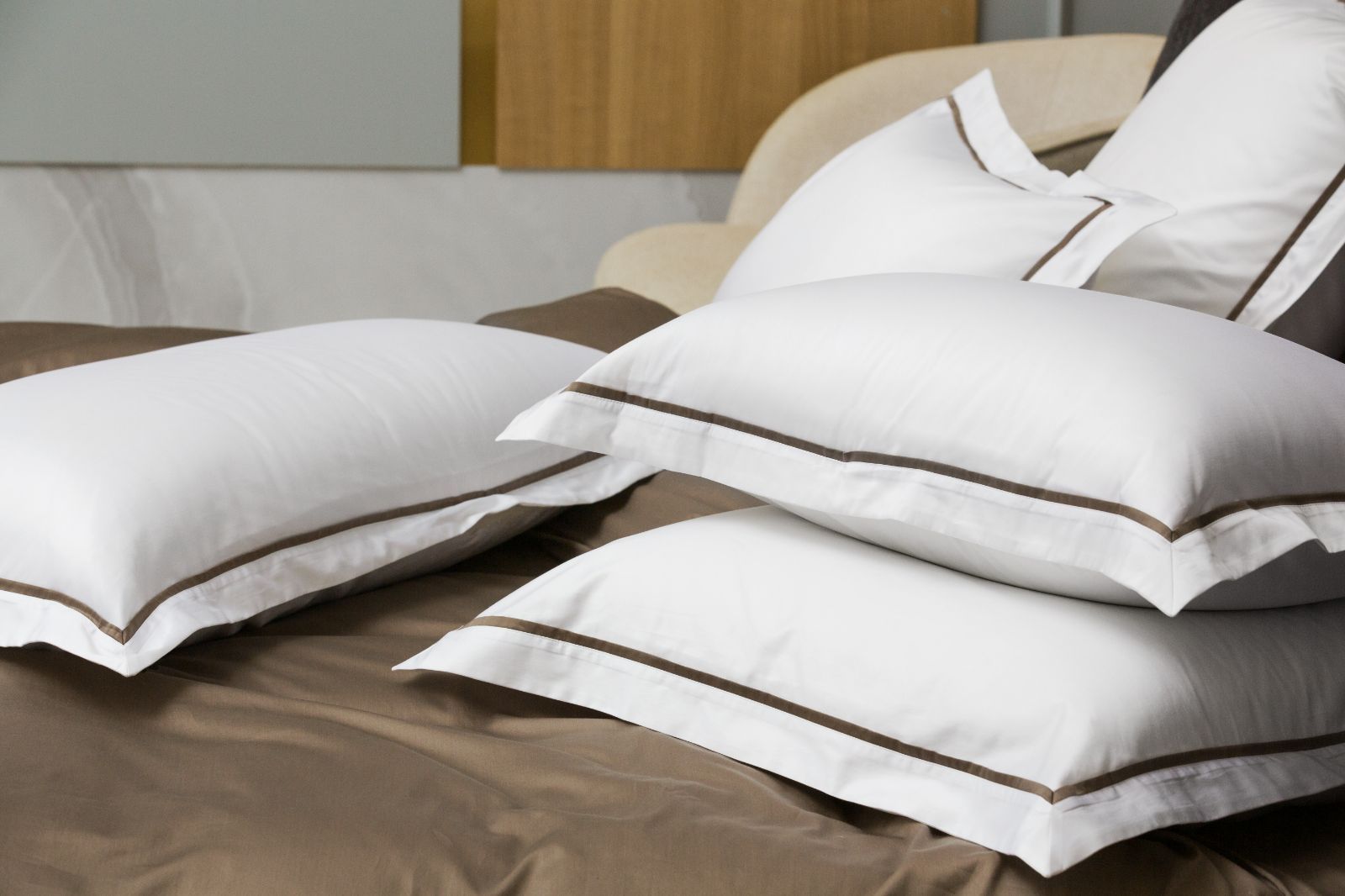 Наволочки с узкой отделкой Alpine Brownie Allure Grass 50х70 (2шт) вид 5