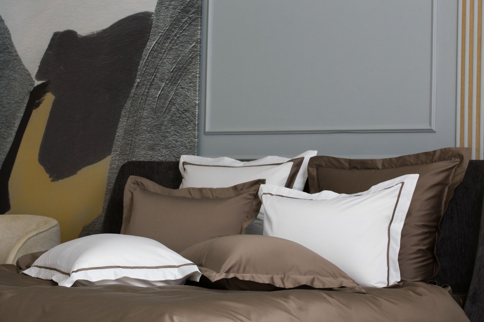 Наволочки с широкой отделкой Alpine Brownie Allure Grass 50х70 (2шт) вид 4