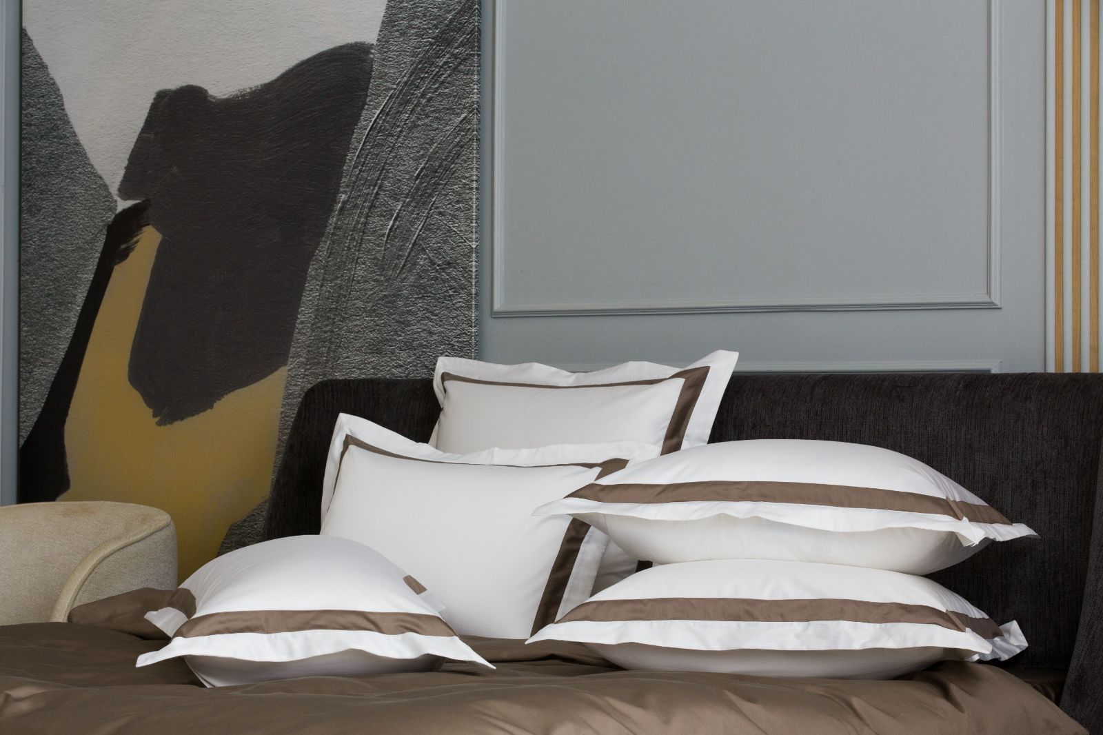 Наволочки с широкой отделкой Alpine Brownie Allure Grass 50х70 (2шт) вид 3