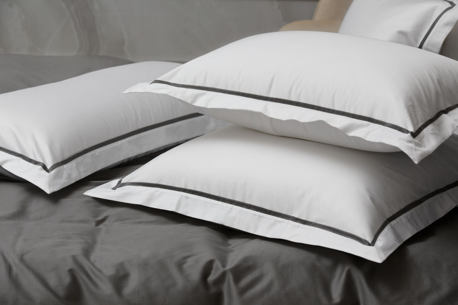 Наволочки с узкой отделкой Alpine Graphite Allure Grass 50х90 (2шт) вид 5