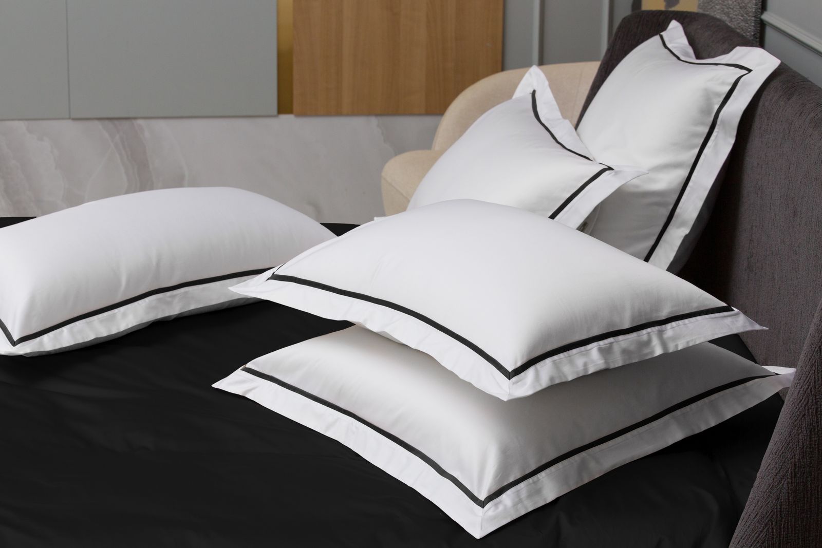 Наволочки с узкой отделкой Alpine Dark Onyx Allure Grass 50х70 (2шт) вид 2