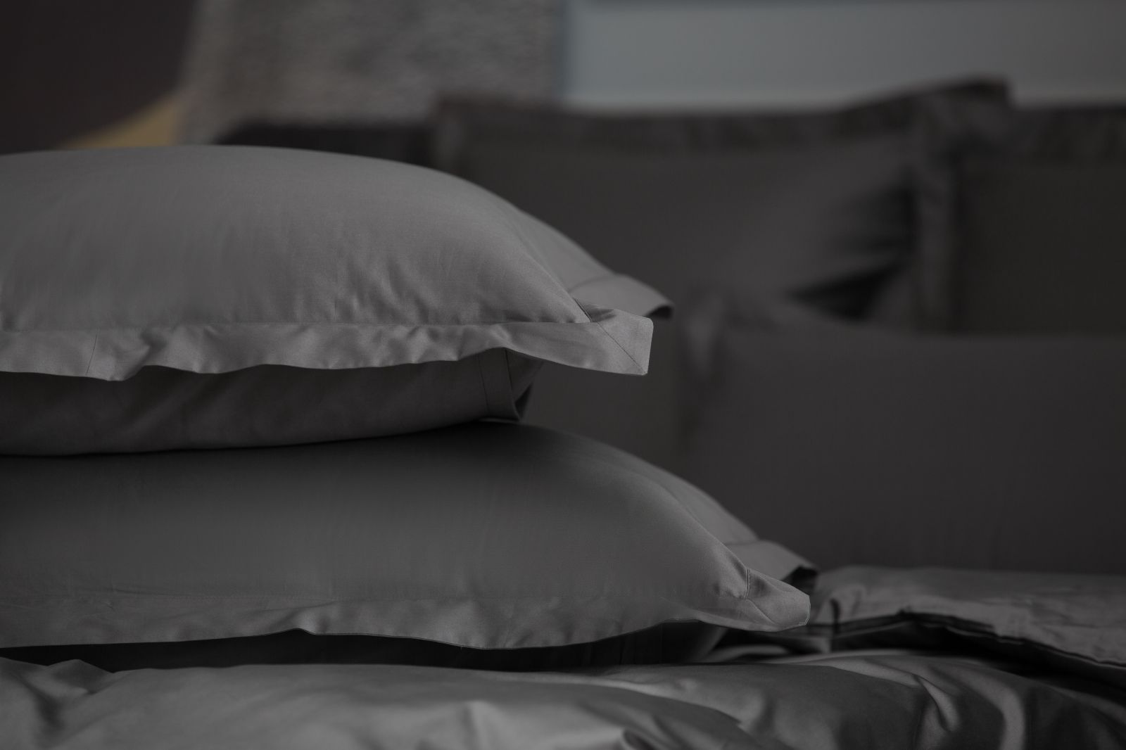 Простыня на резинке Graphite Allure Grass 140х200x40 вид 6