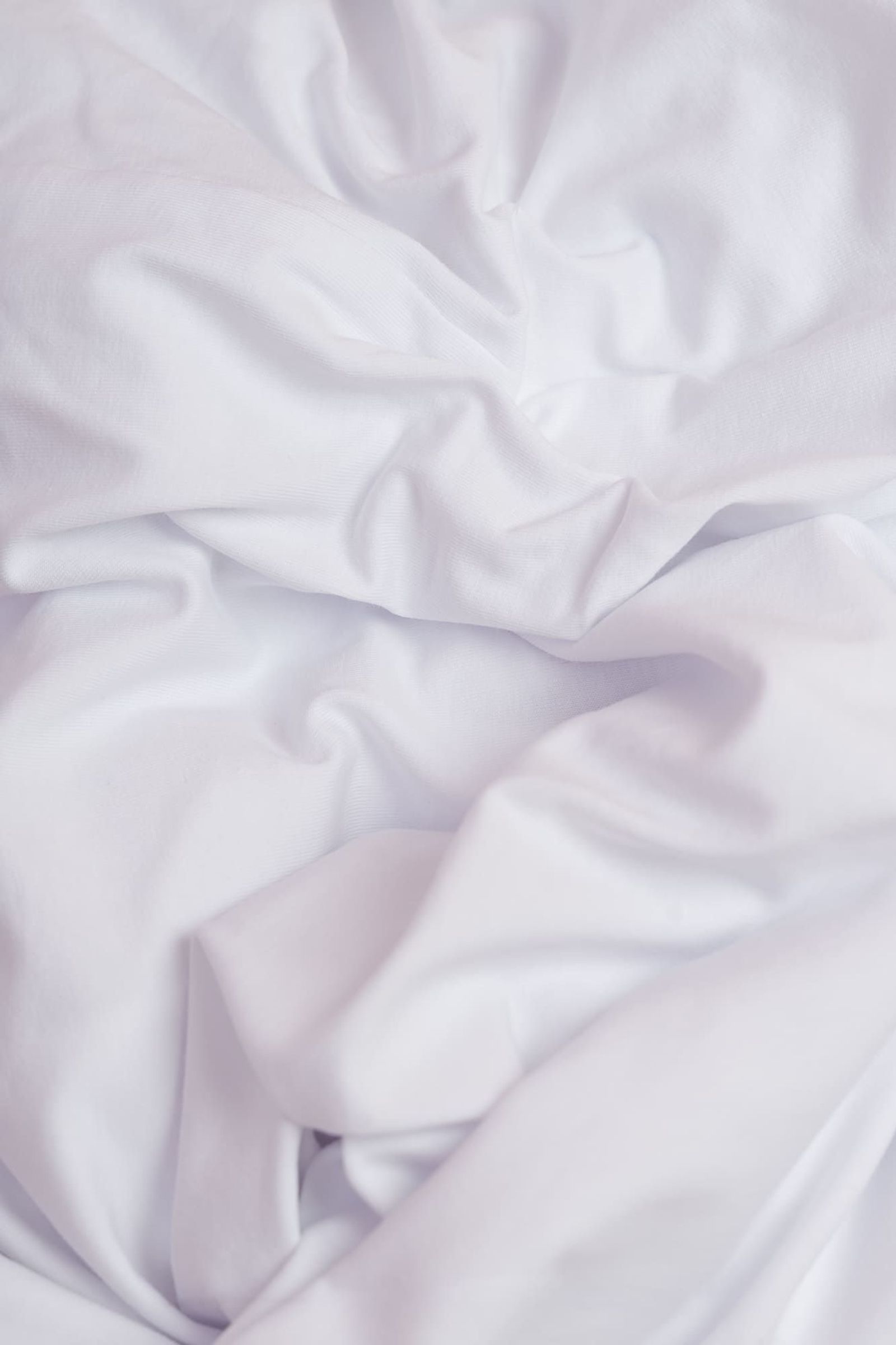 Простыня на резинке NOBLE TRADITIONS JERSEY WHITE GRASS 200х200х40 вид 4