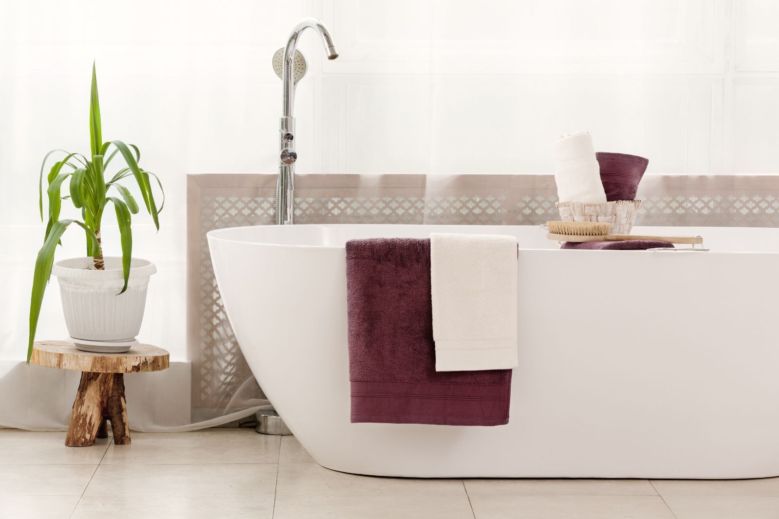 Полотенце махровое Wine Balance Grass 80х150 вид 3