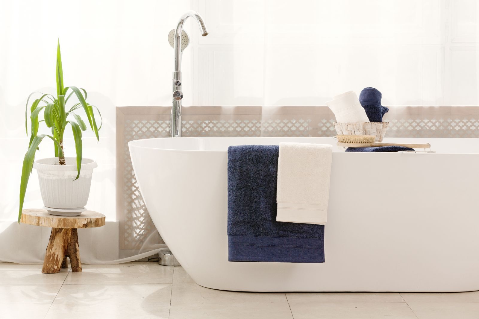 Полотенце махровое Blue Balance Grass 80х150 вид 3