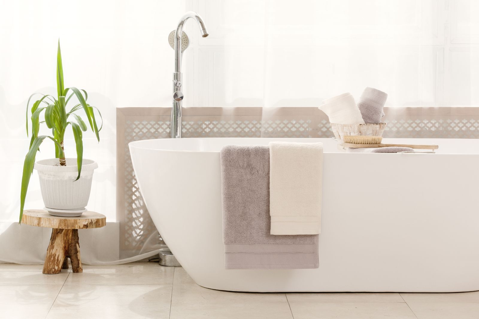 Полотенце махровое Pearl Balance Grass 80х150 вид 3