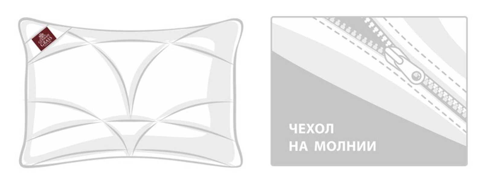 Набор BABY BAMBOO GRASS - подушка/одеяло вид 8