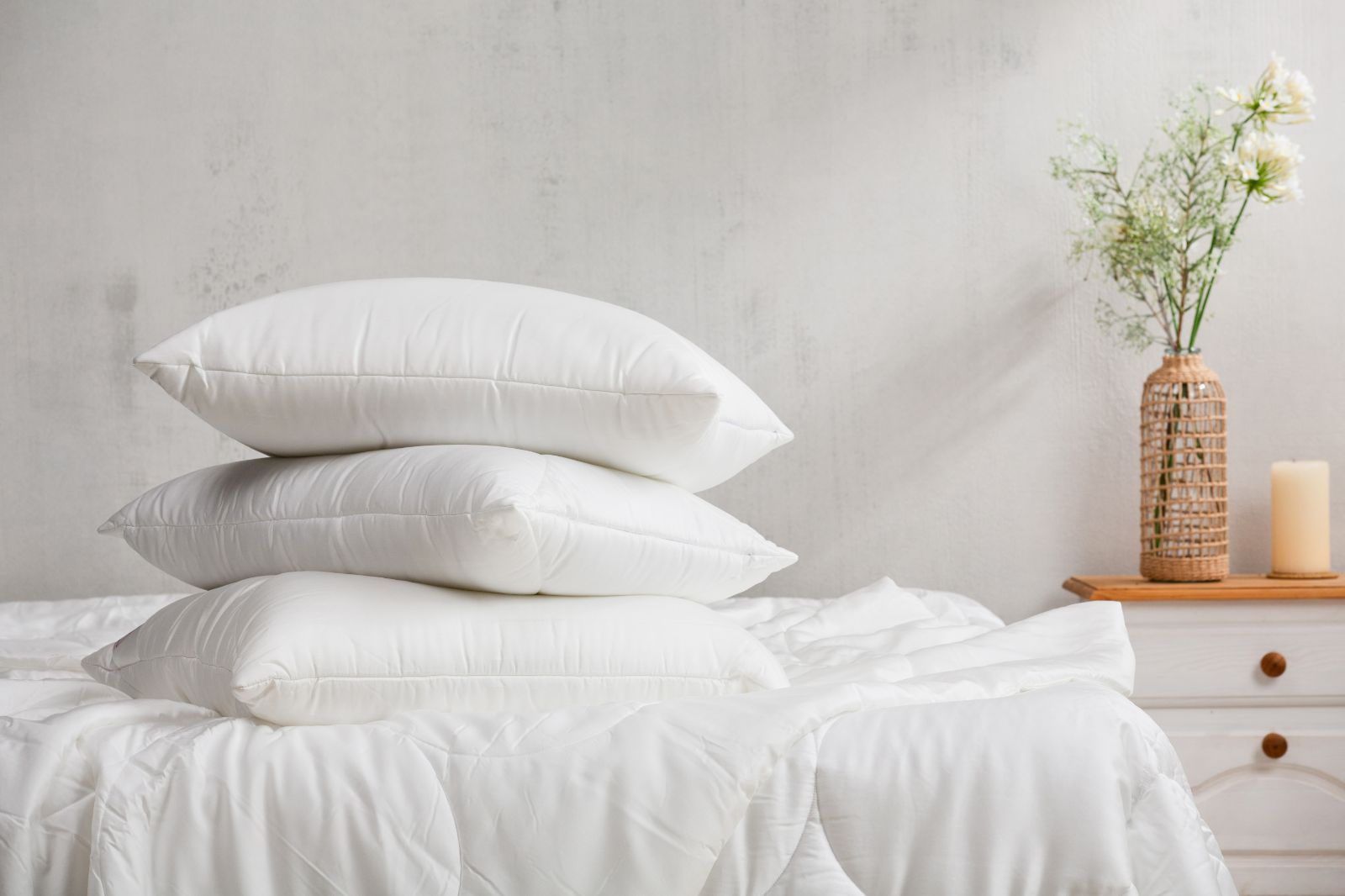 Подушка DOUBLE TENCEL GRASS регулируемая 50x68 вид 4