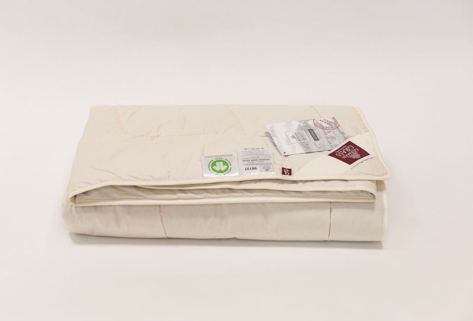 Одеяло ORGANIC HEMP GRASS легкое 160x220 вид 5