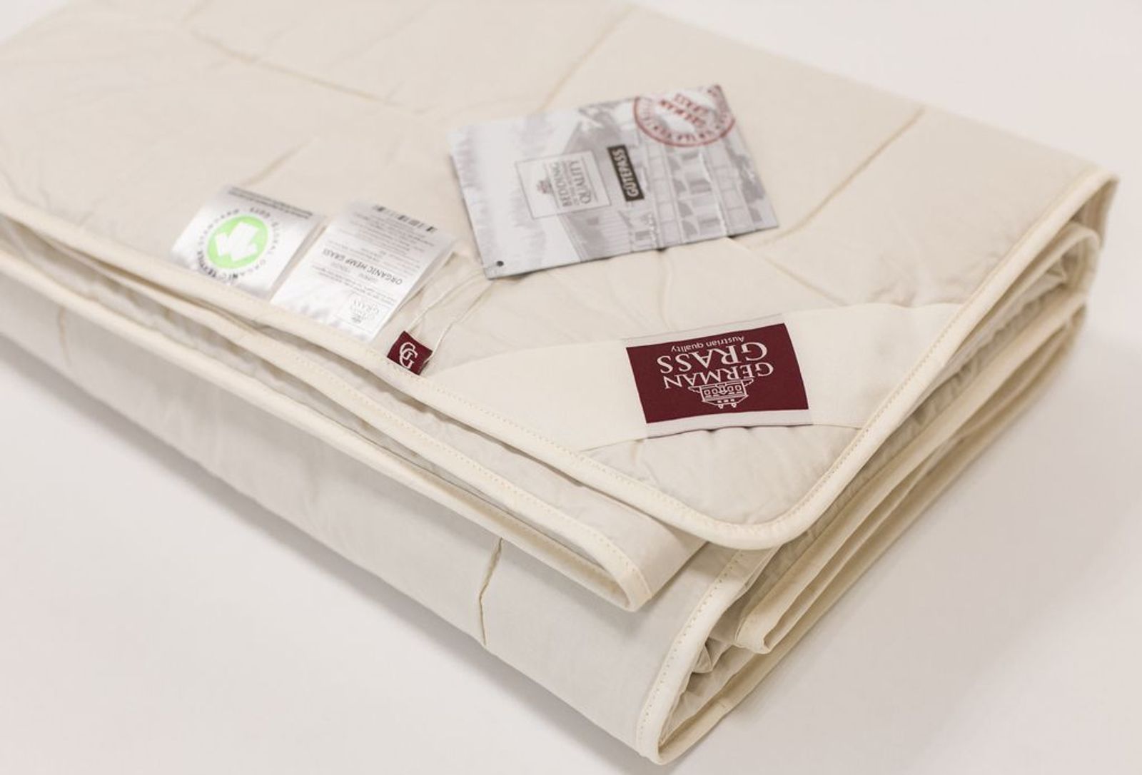 Одеяло ORGANIC HEMP GRASS легкое 160x220 вид 6