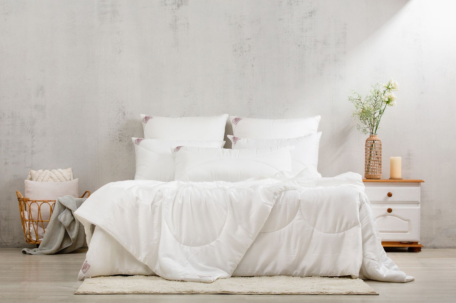 Одеяло DOUBLE TENCEL GRASS всесезонное 160x220 вид 4