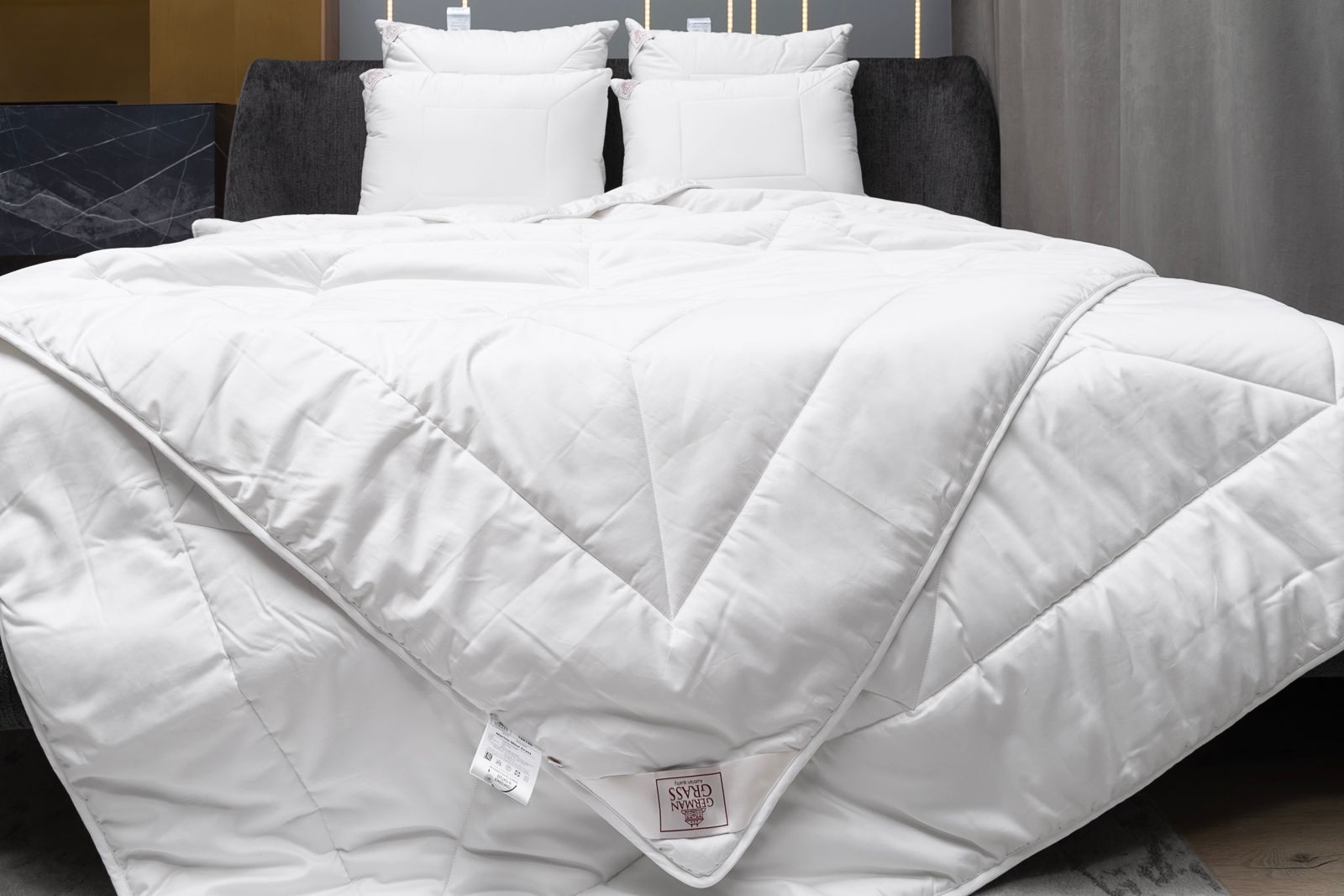 Одеяло MERINO WOOL GRASS всесезонное 200x200 вид 4