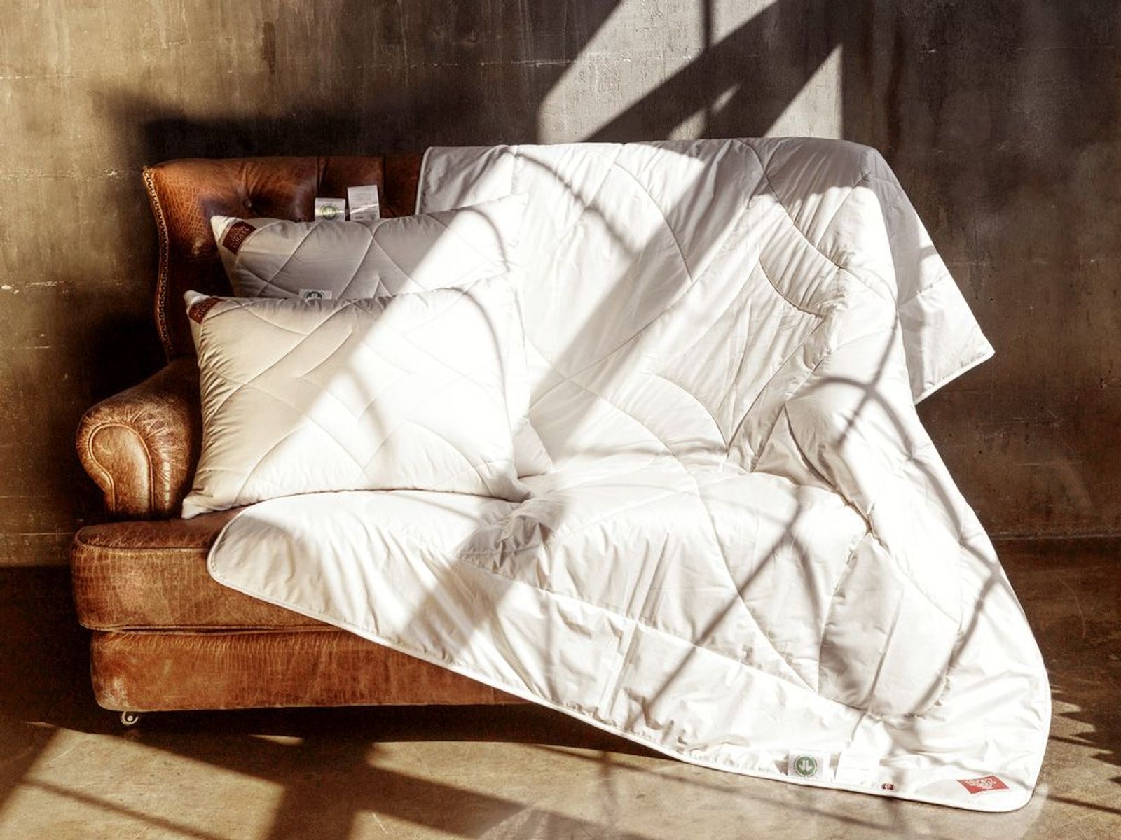 Одеяло ORGANIC LINEN GRASS легкое 240x220 вид 3