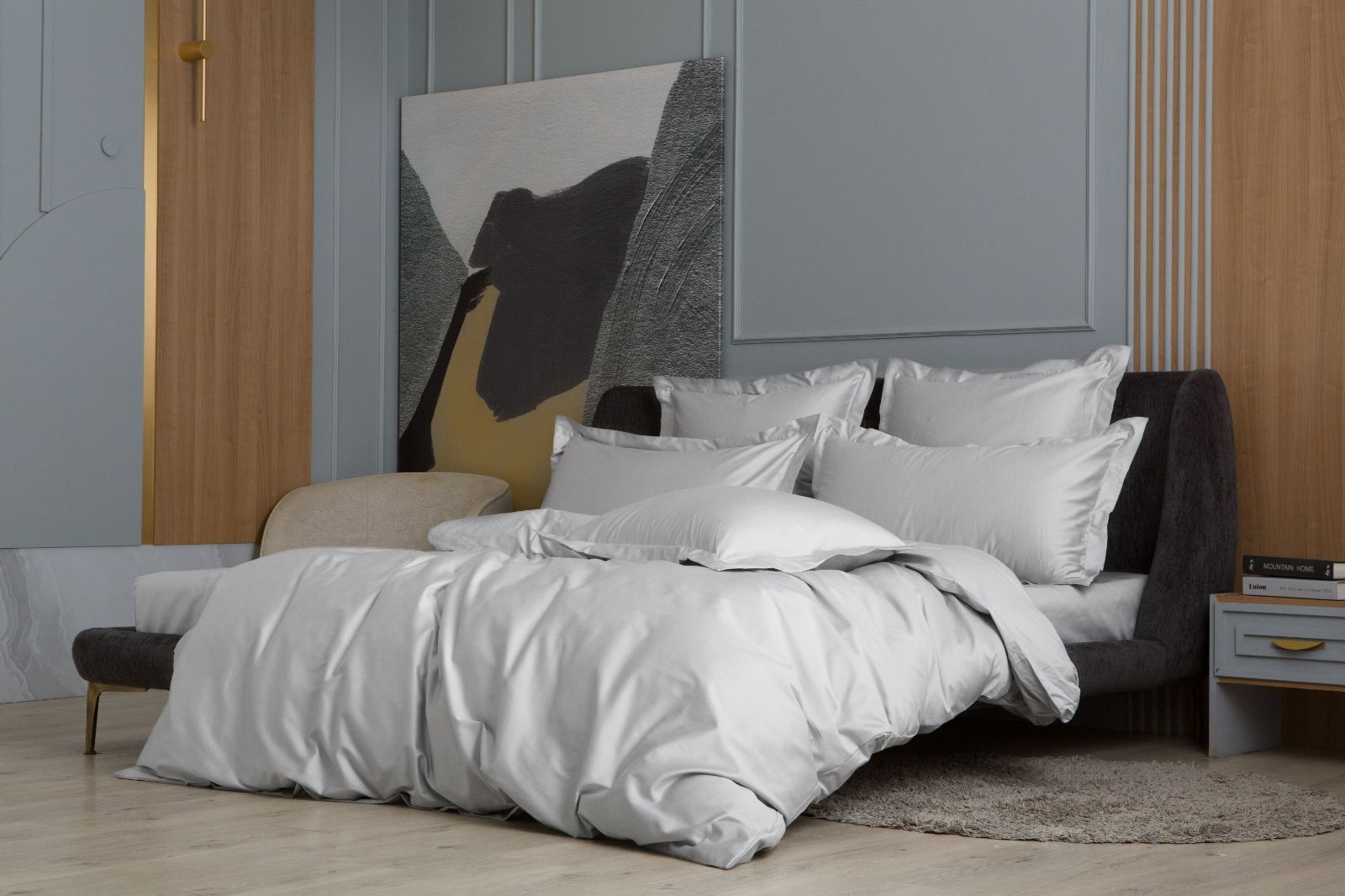 Наволочки Ash Grey Allure Grass 70х70 (2шт) вид 3