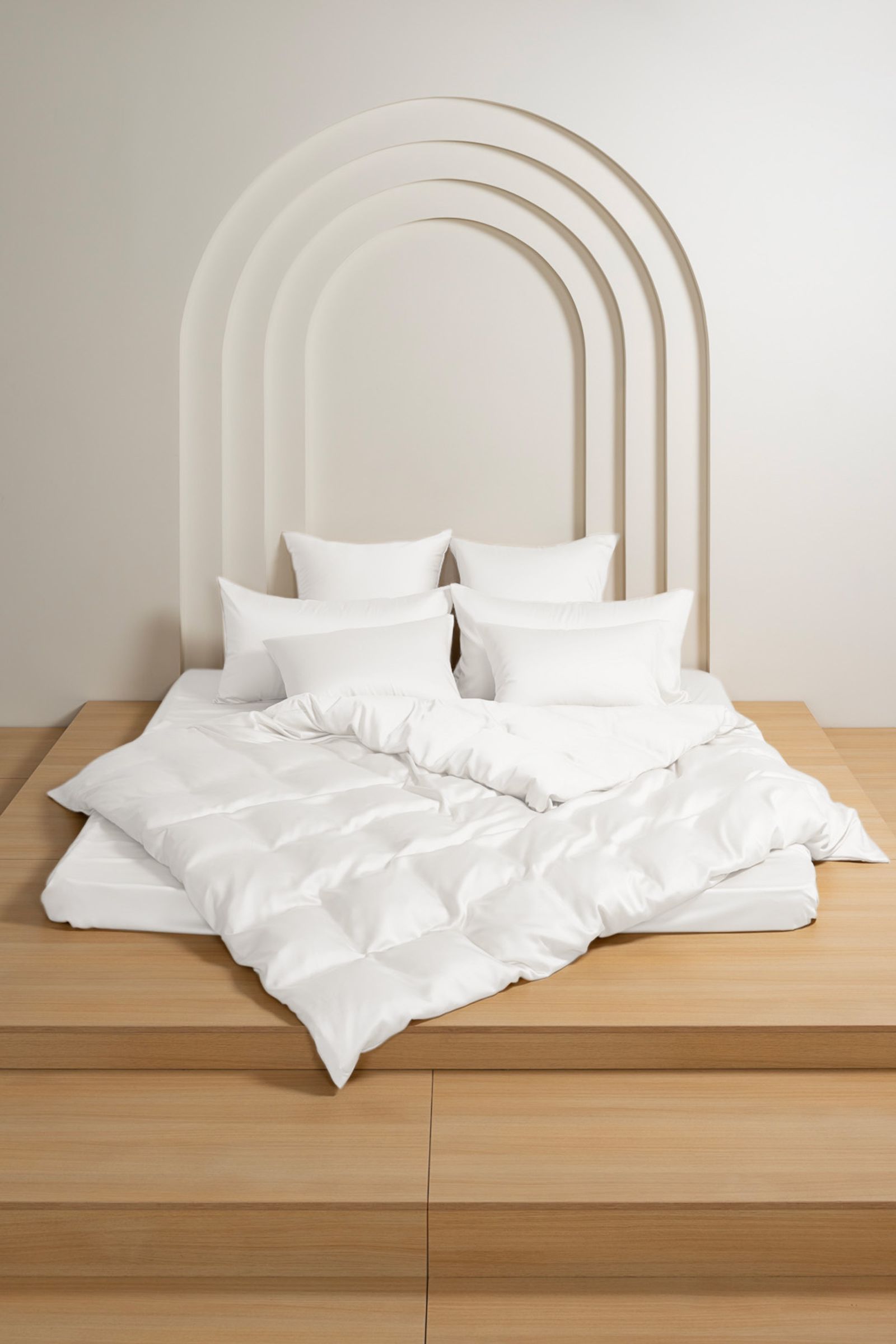 Постельное белье Arctic White Brilliant Grass Евро