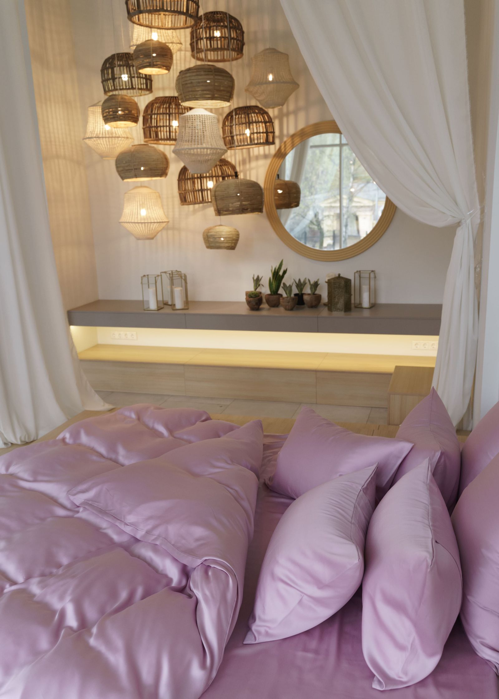 Пододеяльник Lilac Brilliant Grass 140x205 вид 3