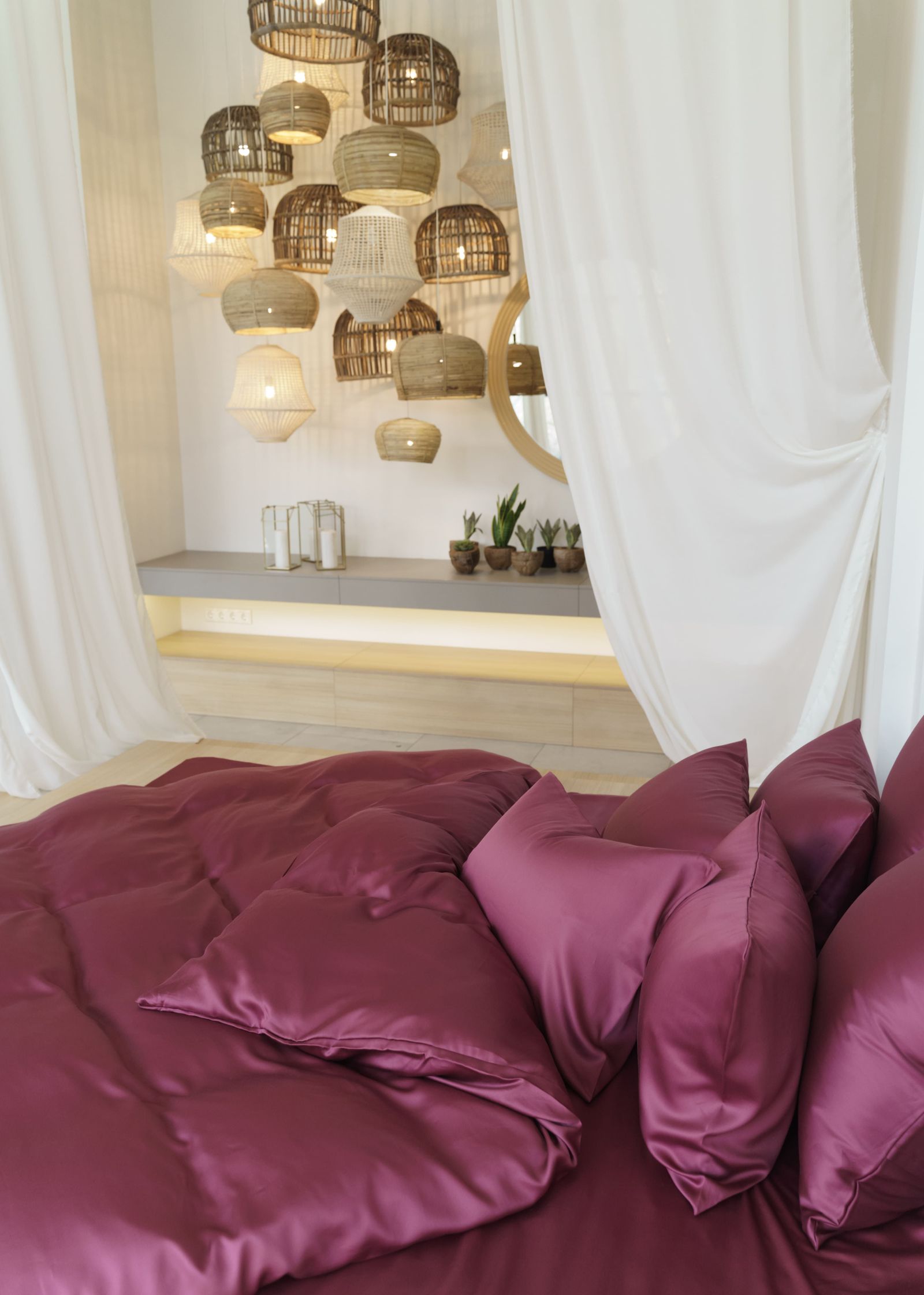 Пододеяльник Purple Brilliant Grass 200x200 вид 3