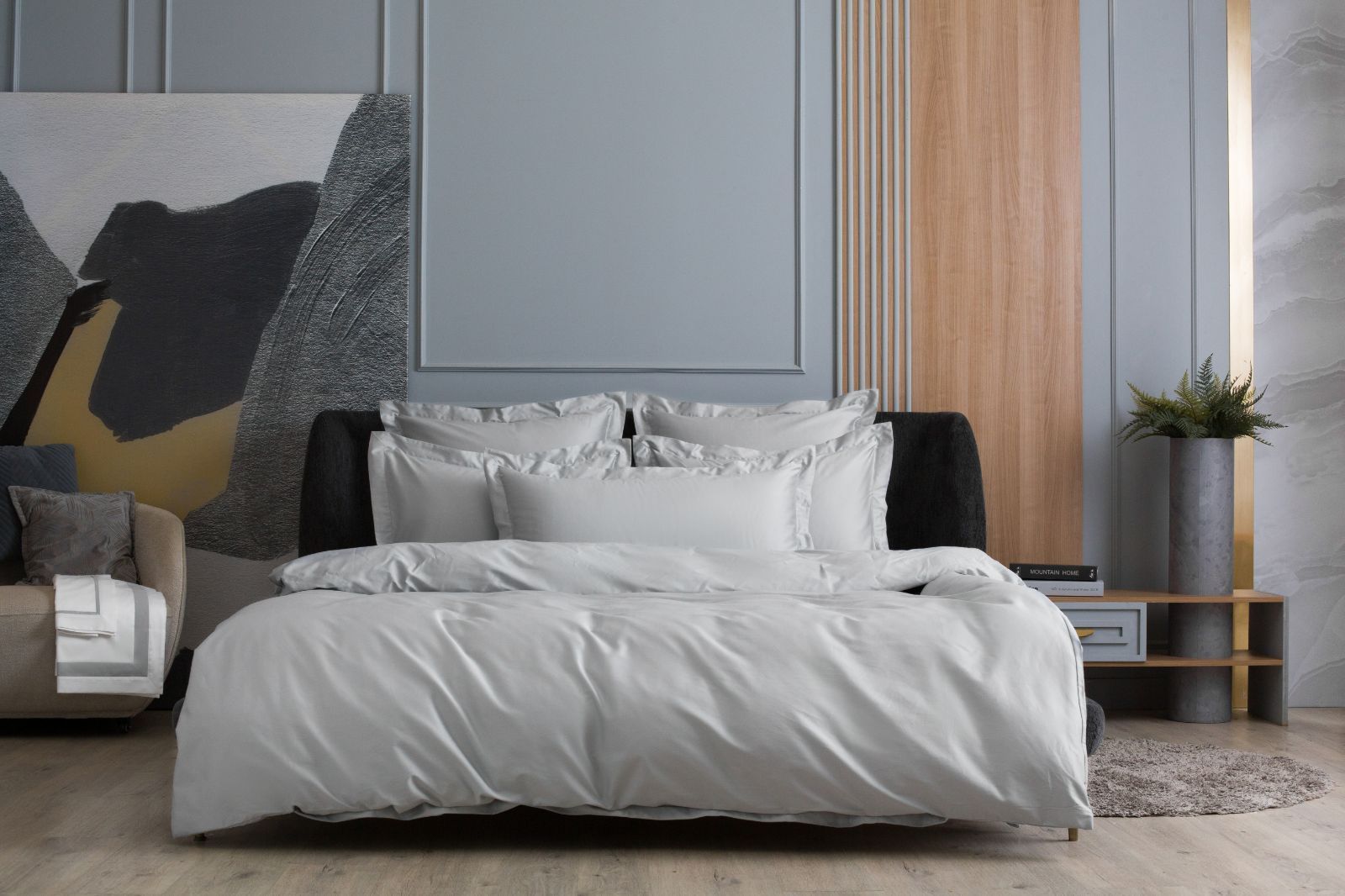 Пододеяльник Ash Grey Allure Grass 150x200 вид 2