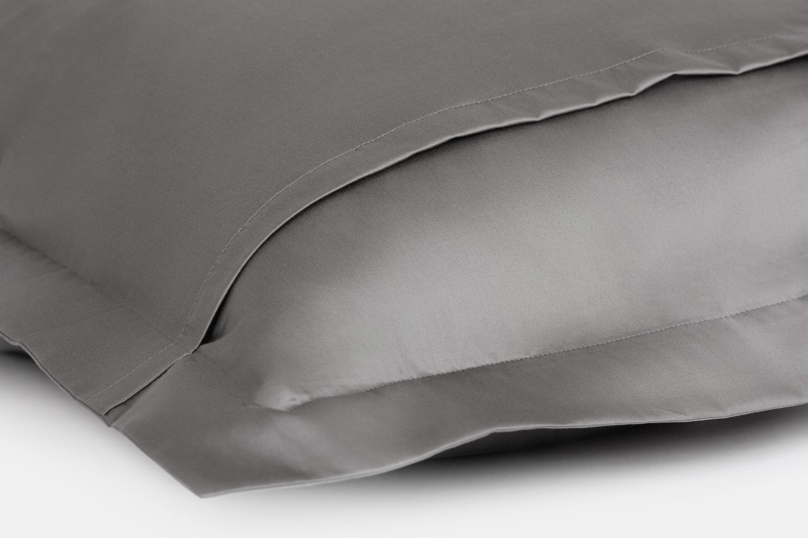 Постельное белье Graphite Allure Grass Евро простыня на резинке вид 6