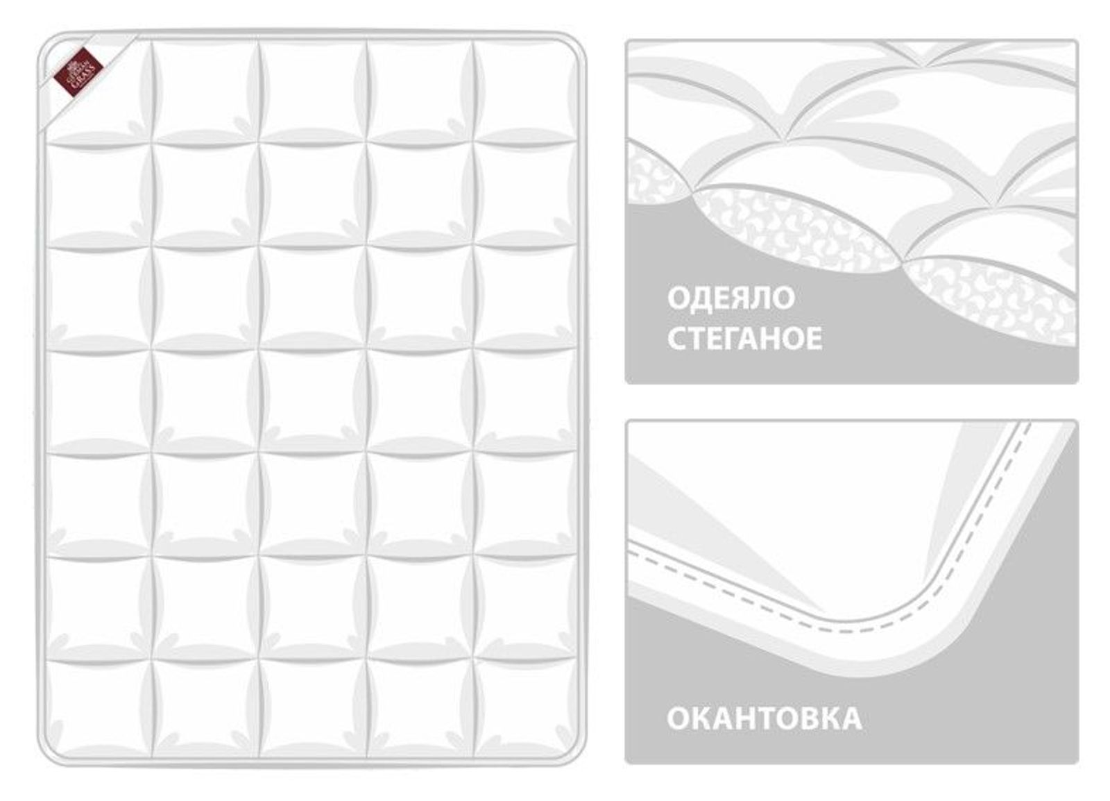 Одеяло CAMEL FAMILIE WOOL всесезонное 172x205 вид 6