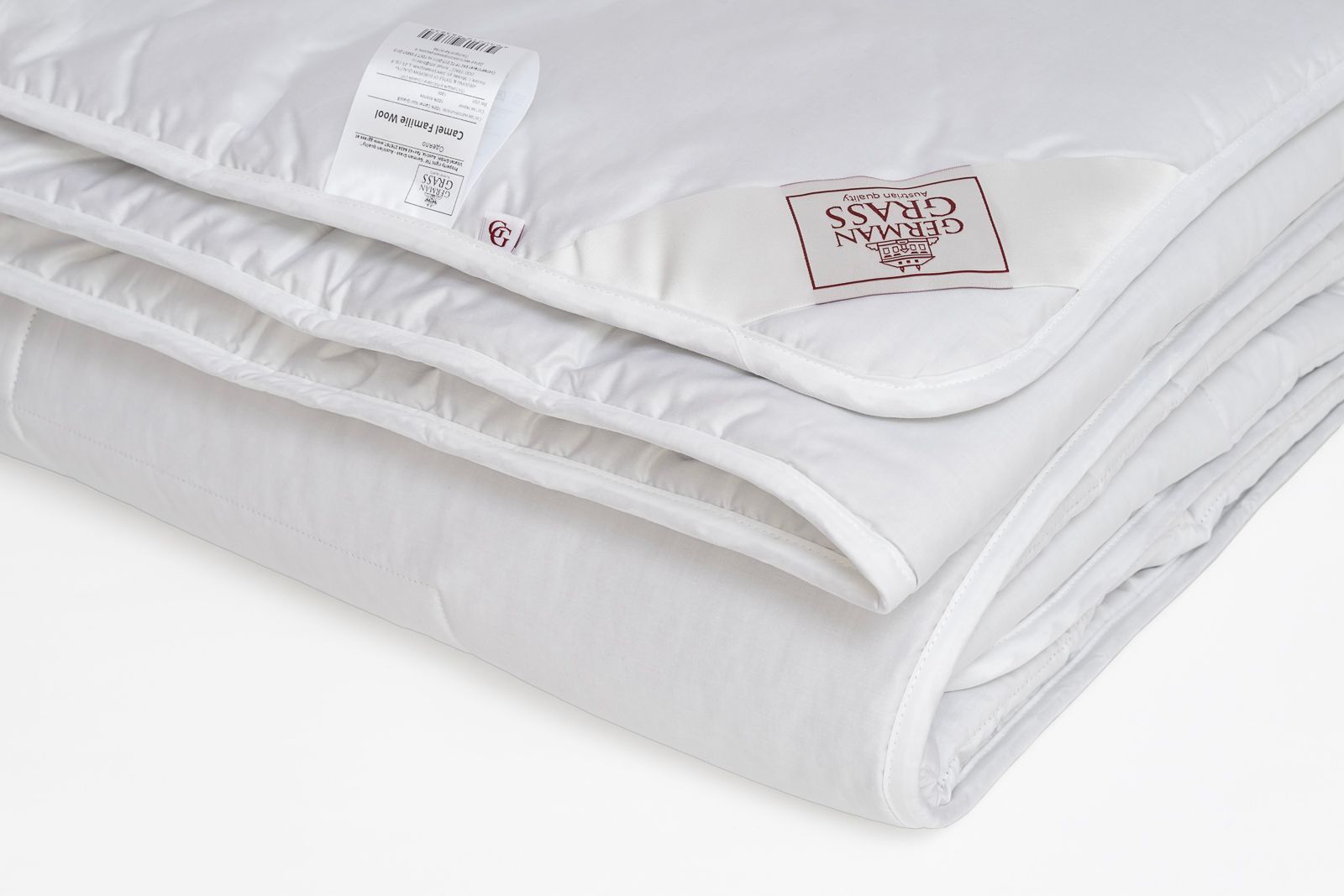 Одеяло CAMEL FAMILIE WOOL всесезонное 172x205 вид 5