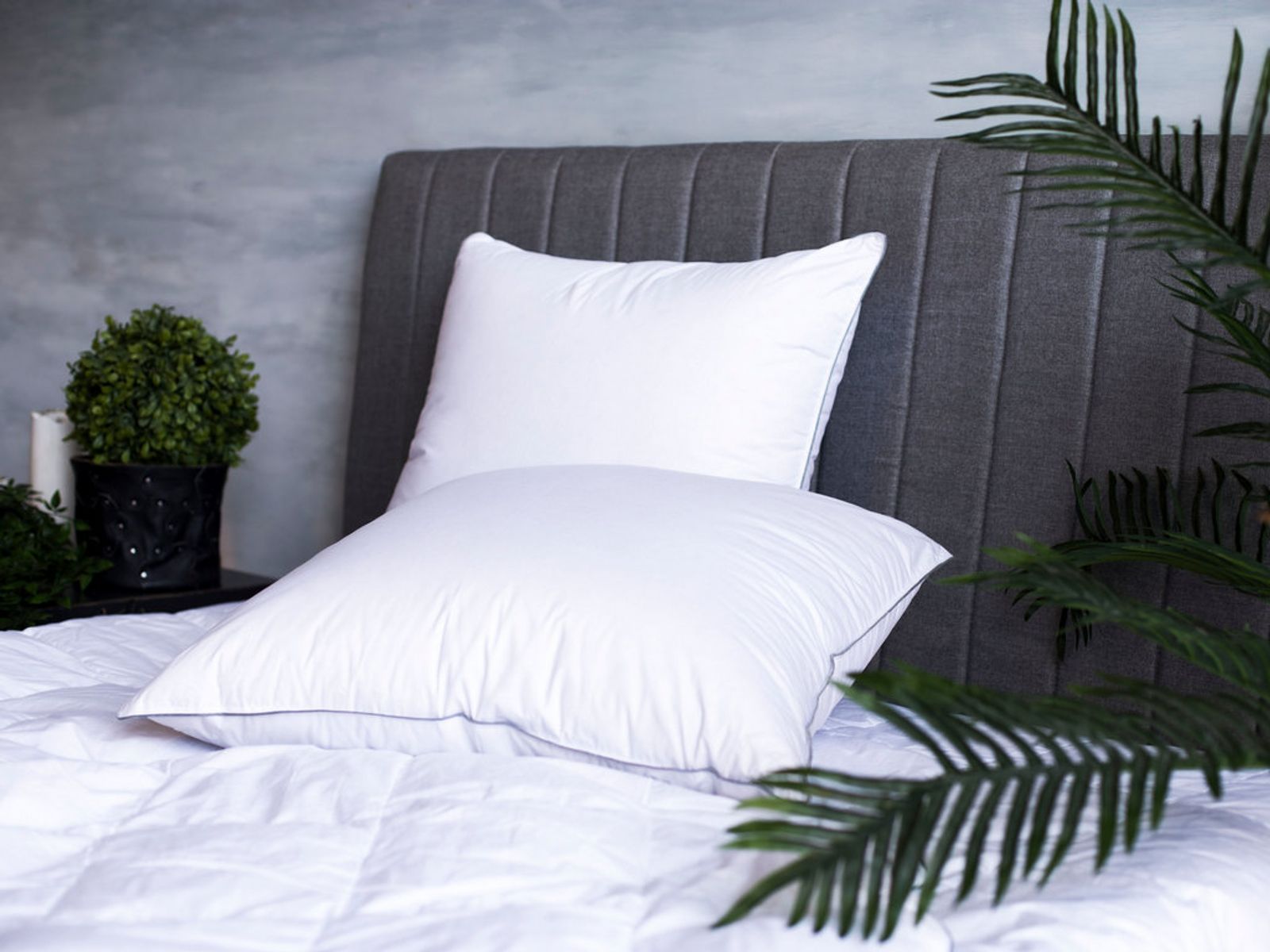 Подушка GRAY FAMILIE DOWN средняя 68х68