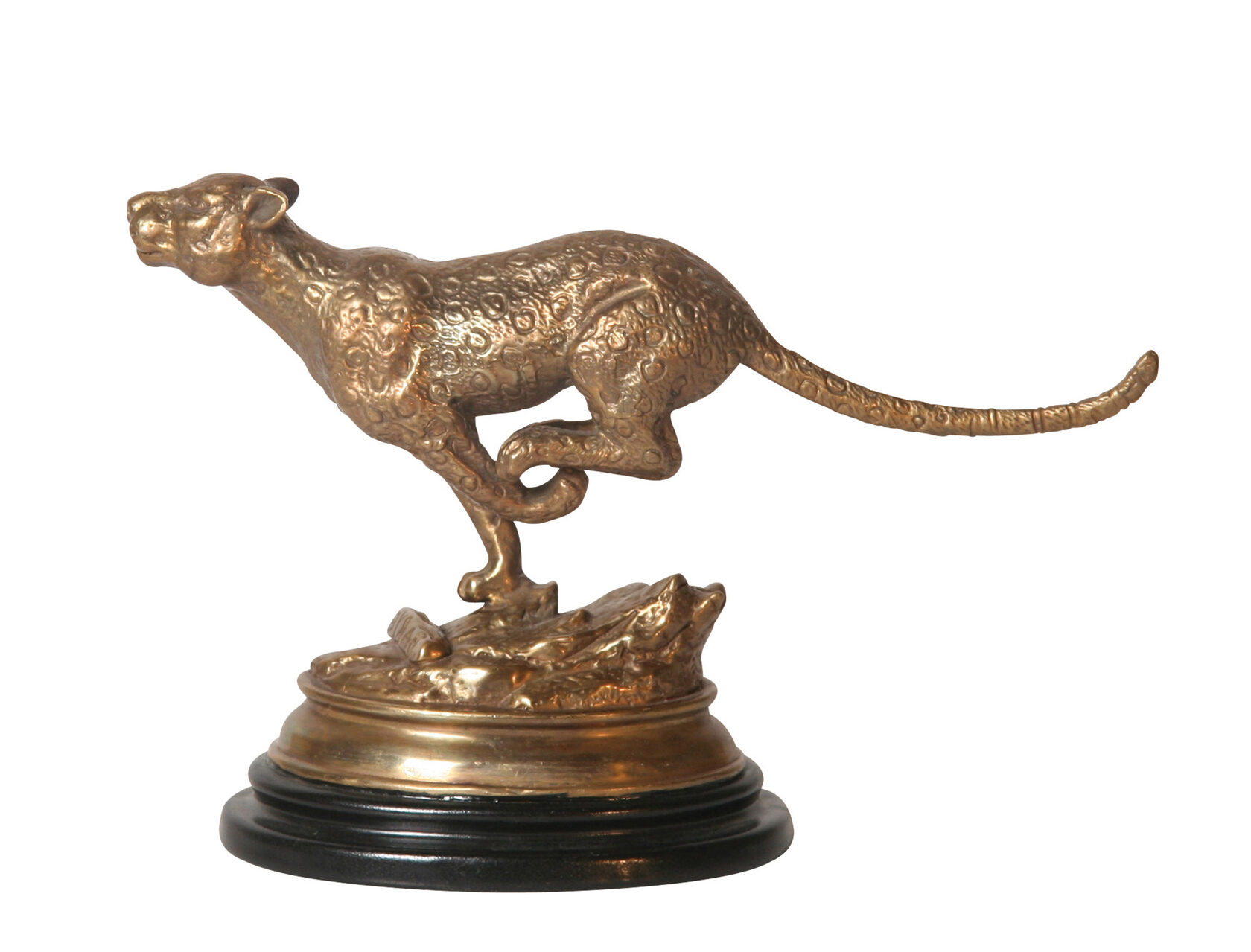 FIGURINE LEOPARDФигурка леопарда, правая, бронза H: 15 cm | W: 24 cm | D: 10 cm