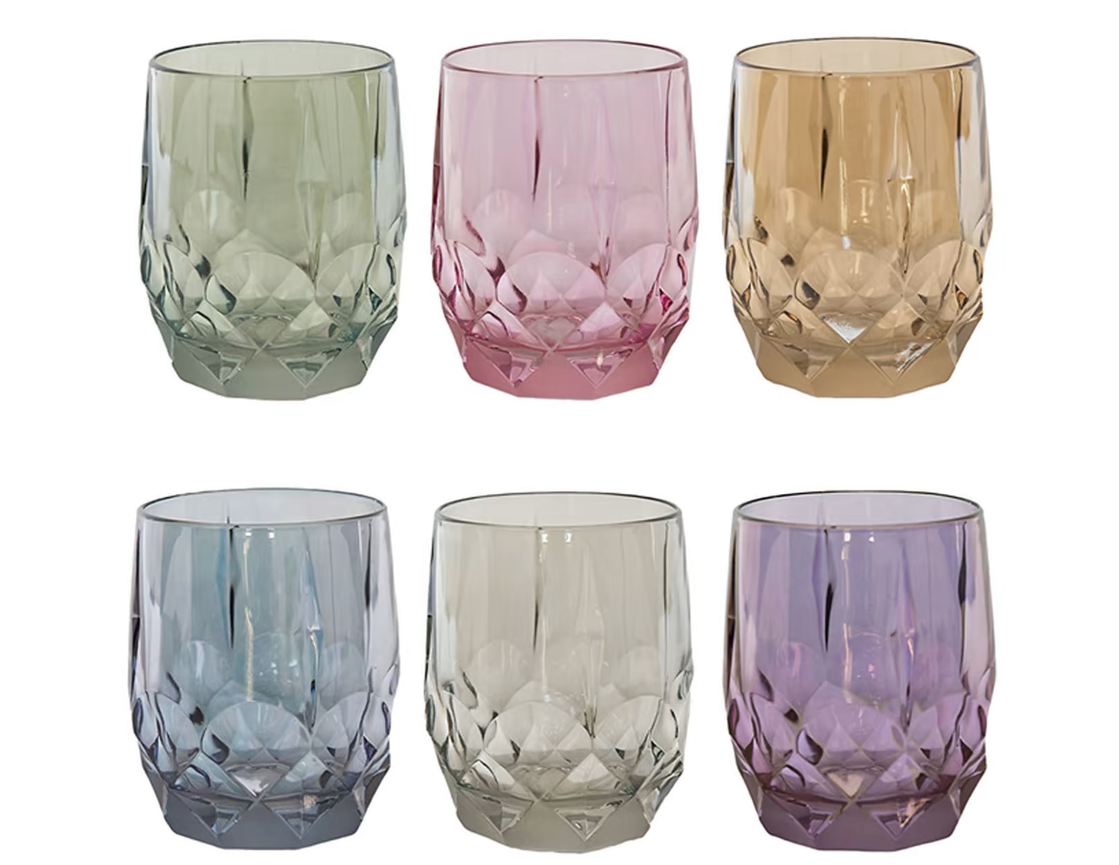 ALKIMIAНабор стаканов 6шт, хрустальное стекло, H 10