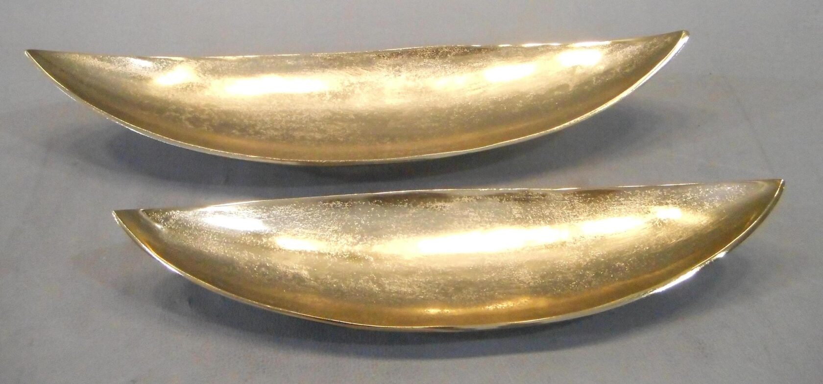 BOAT BOWL Поднос золото 51x15x10cm см алюминий