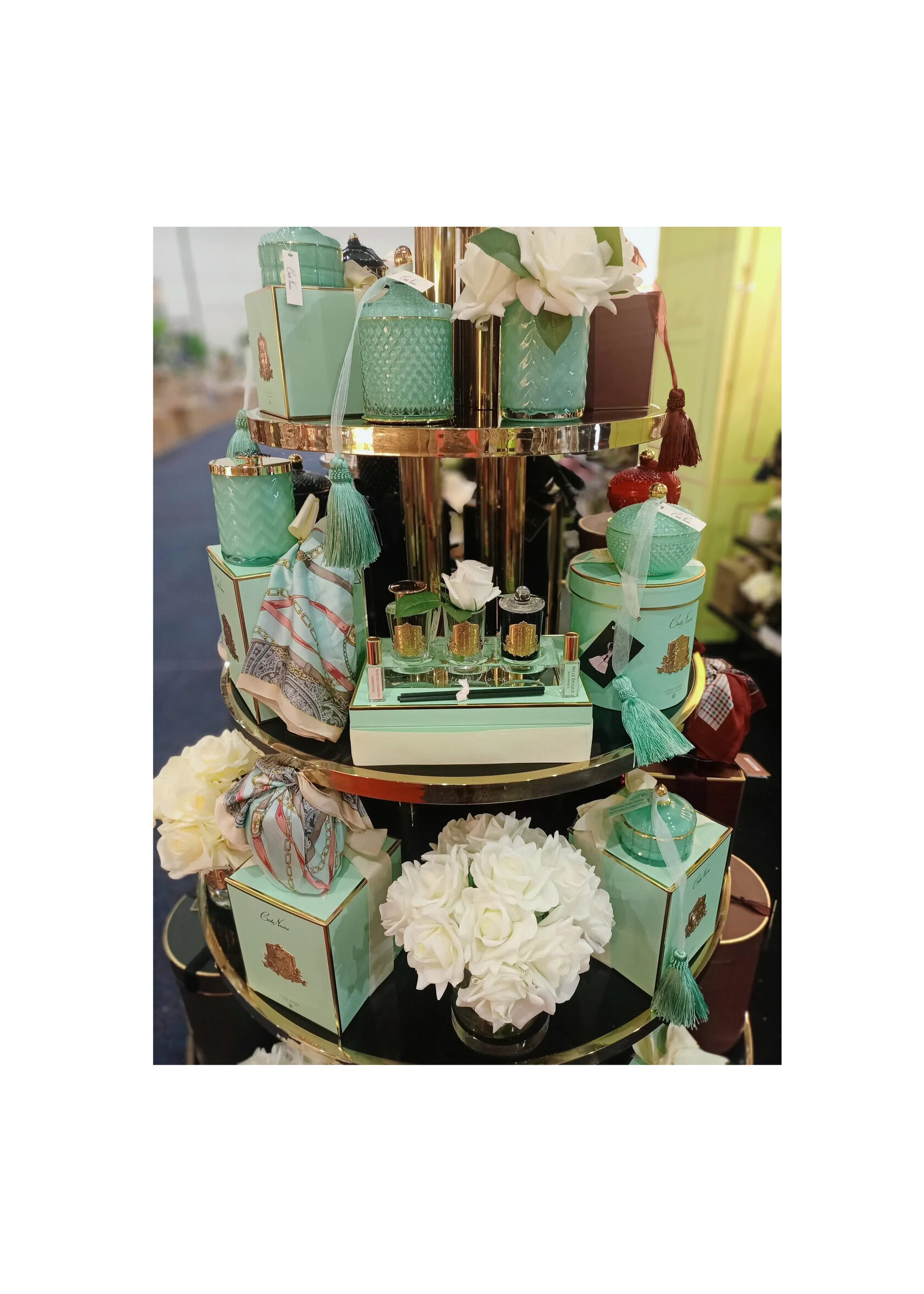 GIFT PACK BELLE EPOQUEПодарочный набор (диффузор 100мл, бутон розы, 2 спрея по 10 мл, свеча 75гр) вид 3