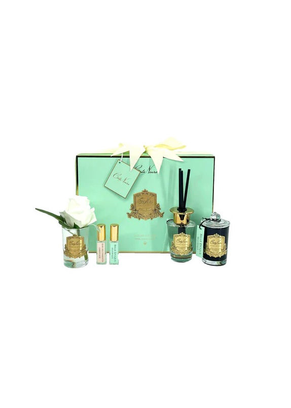 GIFT PACK BELLE EPOQUEПодарочный набор (диффузор 100мл, бутон розы, 2 спрея по 10 мл, свеча 75гр)