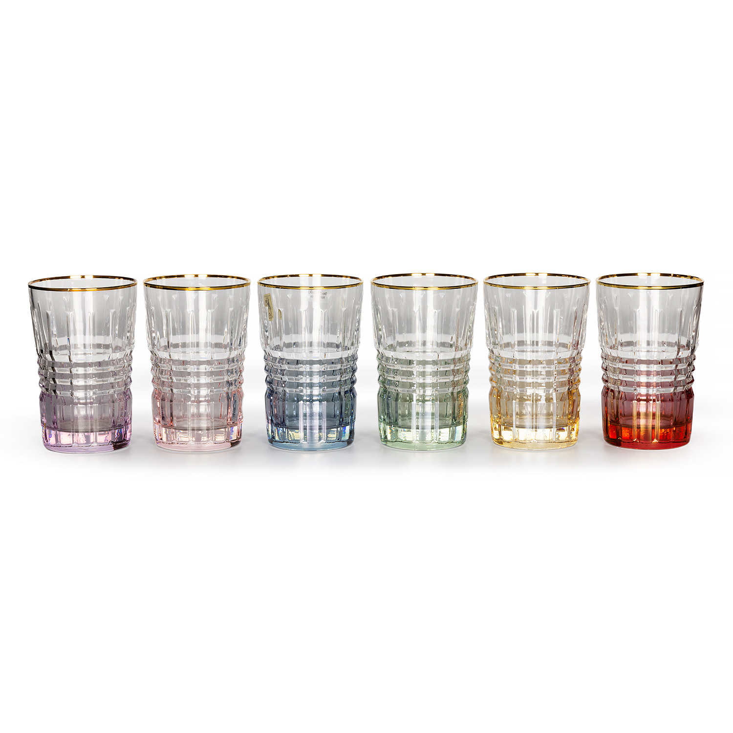 TAURUS LIGHTНабор высоких стаканов 6шт, хрустальное стекло, H 12 вид 4