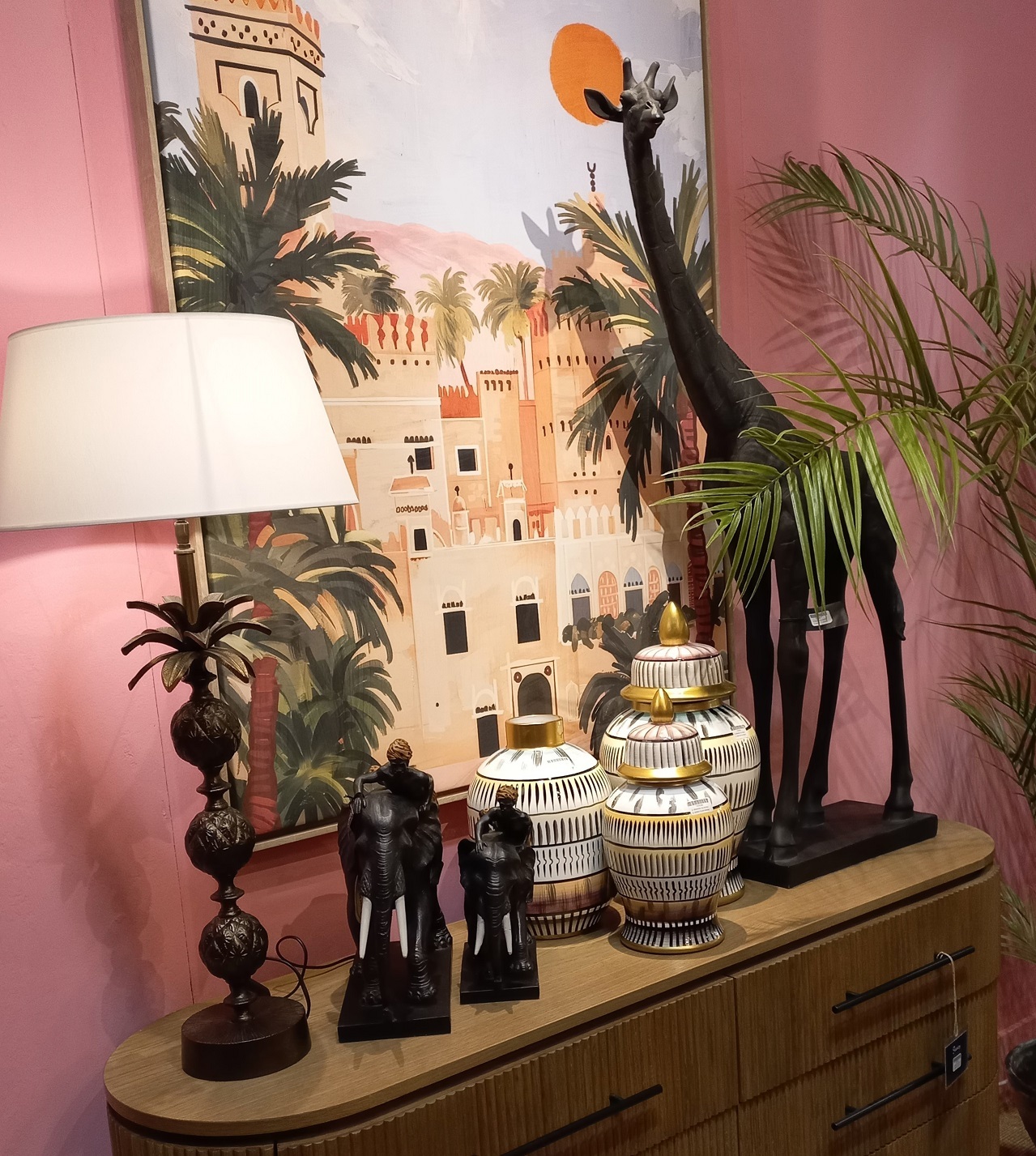 SOWETOВаза с крышкой , D22x31h, керамика