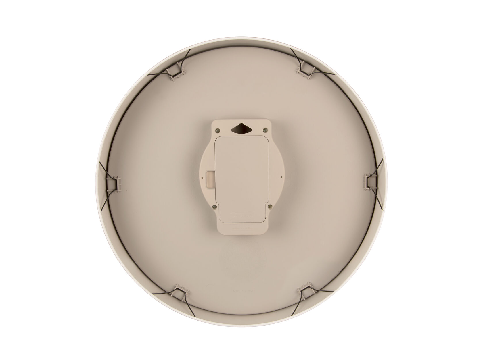 Часы настенные Karlsson MR BROWN, 37,5х37,5х6 см, цвет песочный, сталь, бесшумный механизм, батарейк вид 3