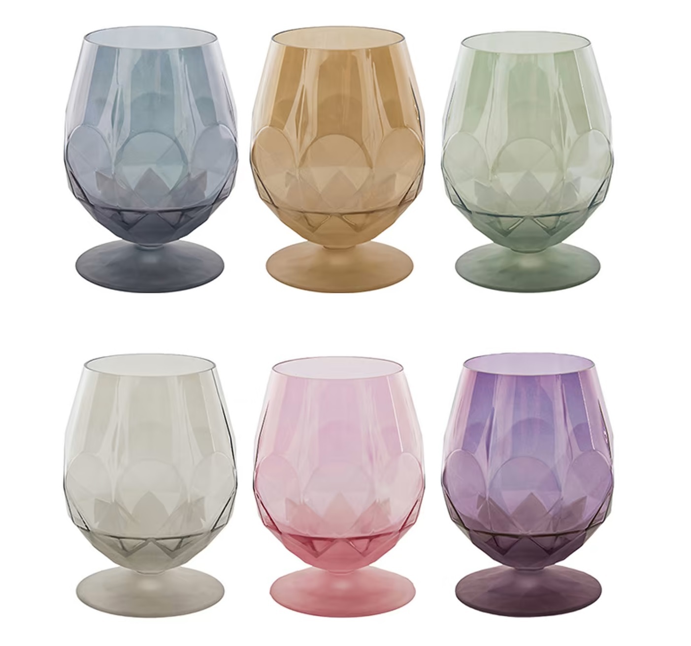 ALKIMIAНабор бокалов для бренди 6шт, хрустальное стекло, H 13