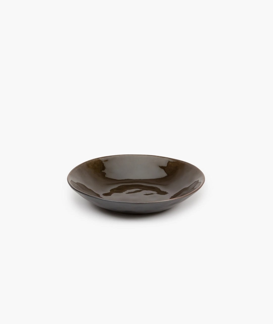 Salad bowl black PureЧаша для салата, черный W 23,5 H 4,5 см, керамика