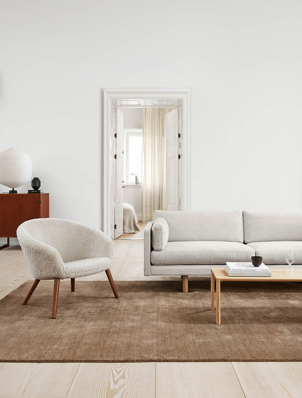 EARTH BAMBOO CASHMEREКовер 200х300, высота ворса 11-12 мм, 3,75 кг/м2 ручная работа, цвет бежевый