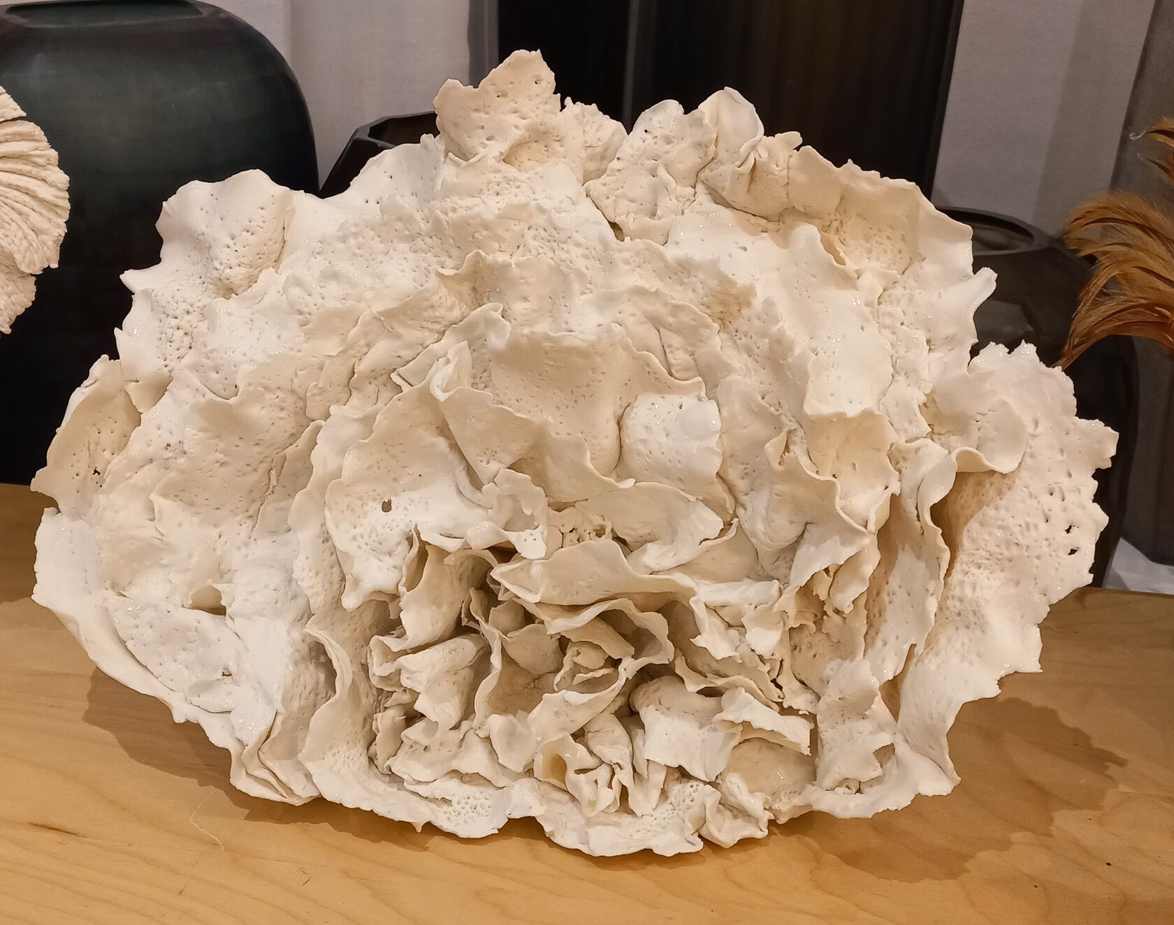 Скульптура FLEUR DE MER, фарфор вид 4